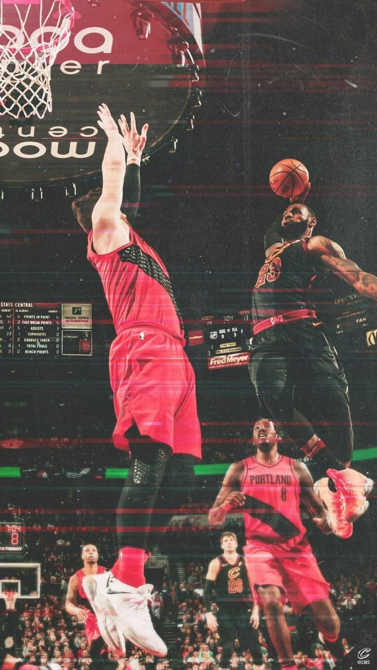 Lebron Dunking Wallpapers