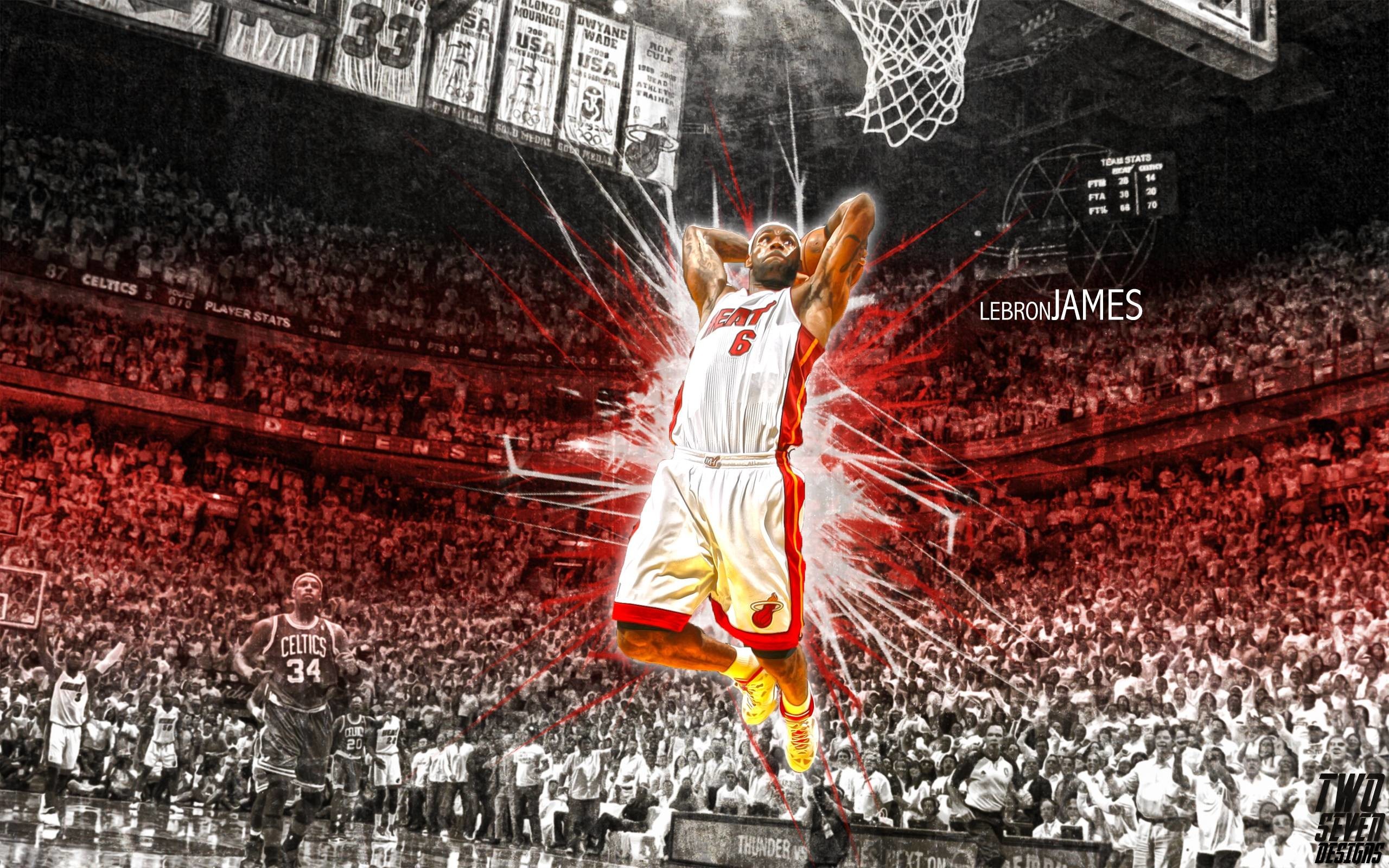 Lebron Heat Wallpapers