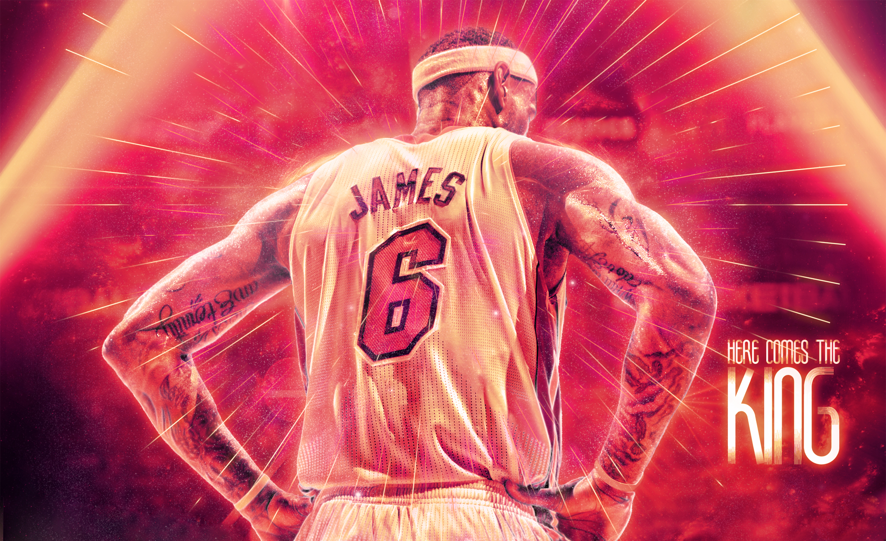 Lebron Heat Wallpapers