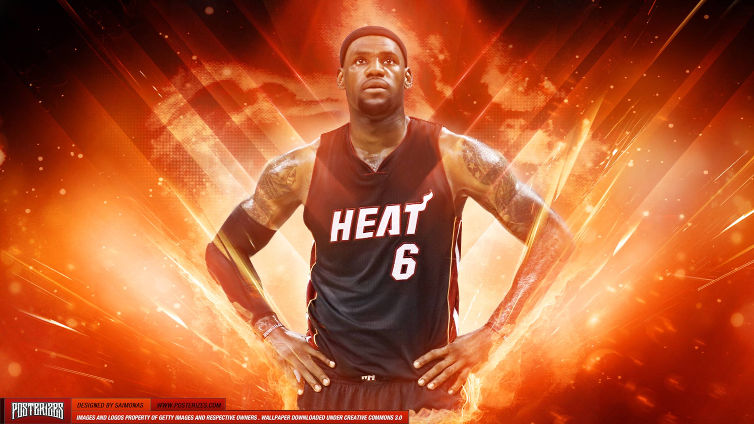 Lebron Heat Wallpapers