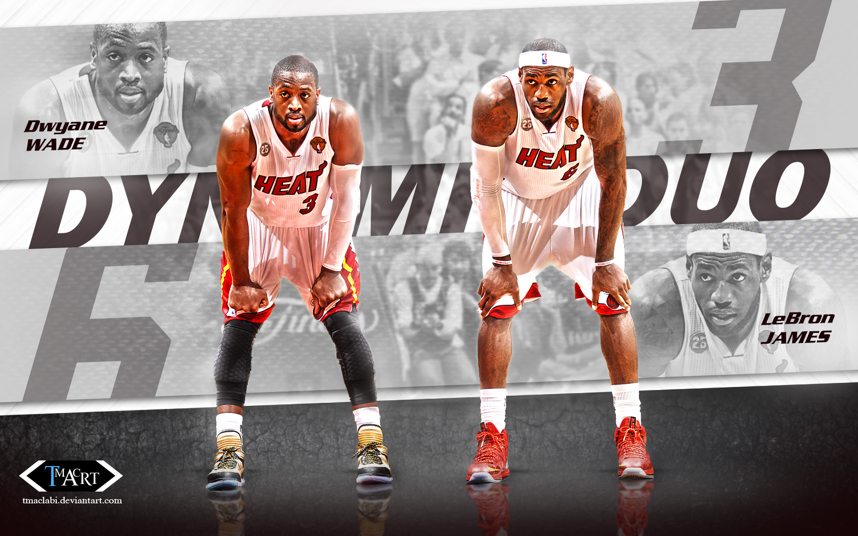 Lebron James And Dwyane Wade Wallpapers