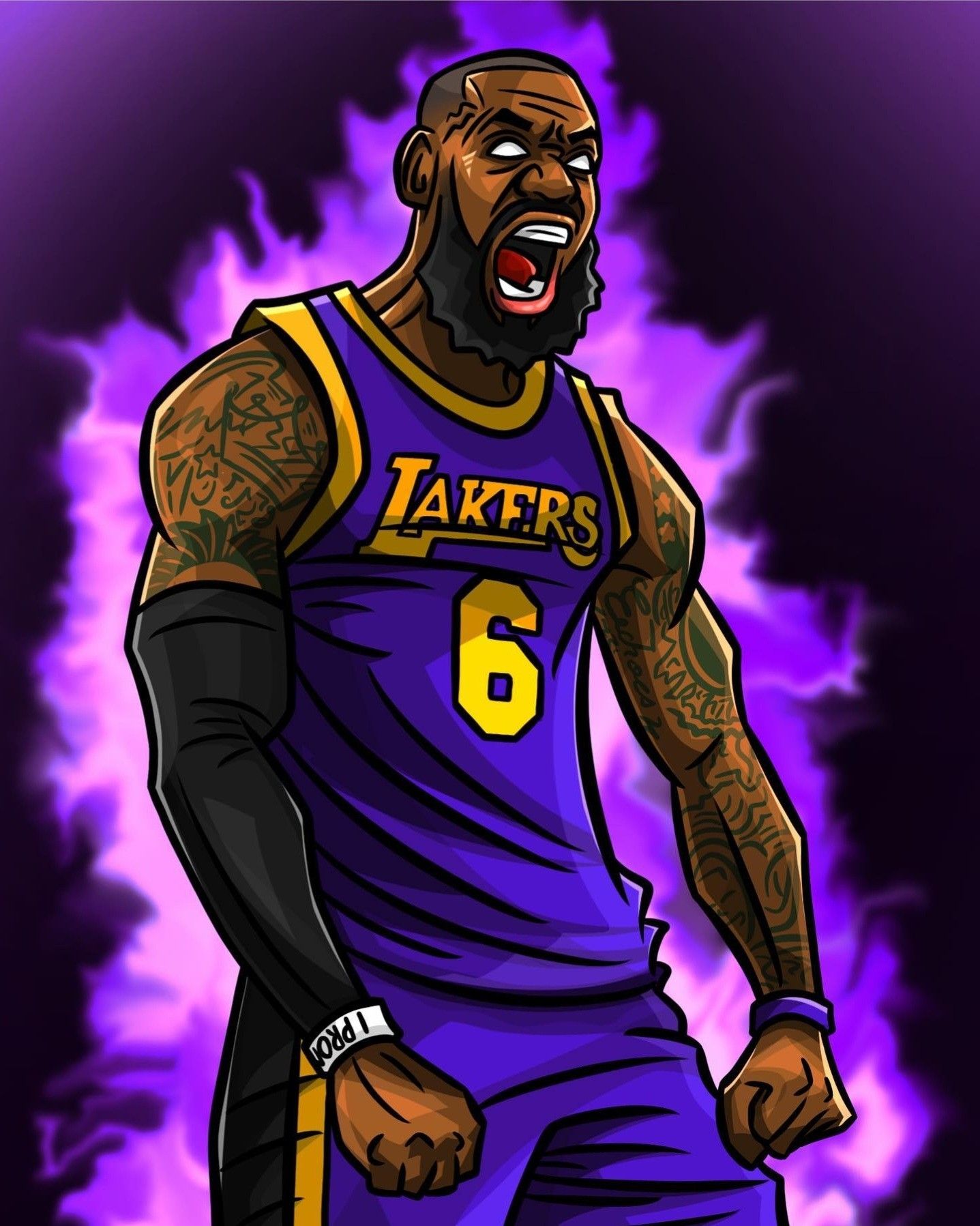 Lebron James Cartoon Wallpapers