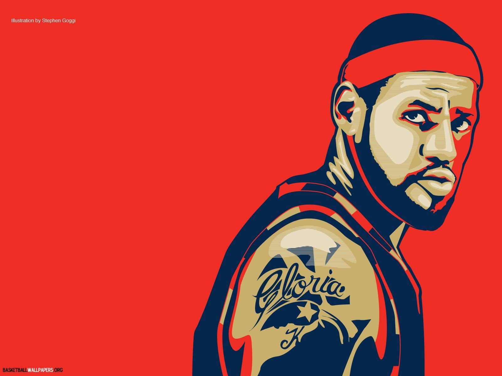 Lebron James Cartoon Wallpapers