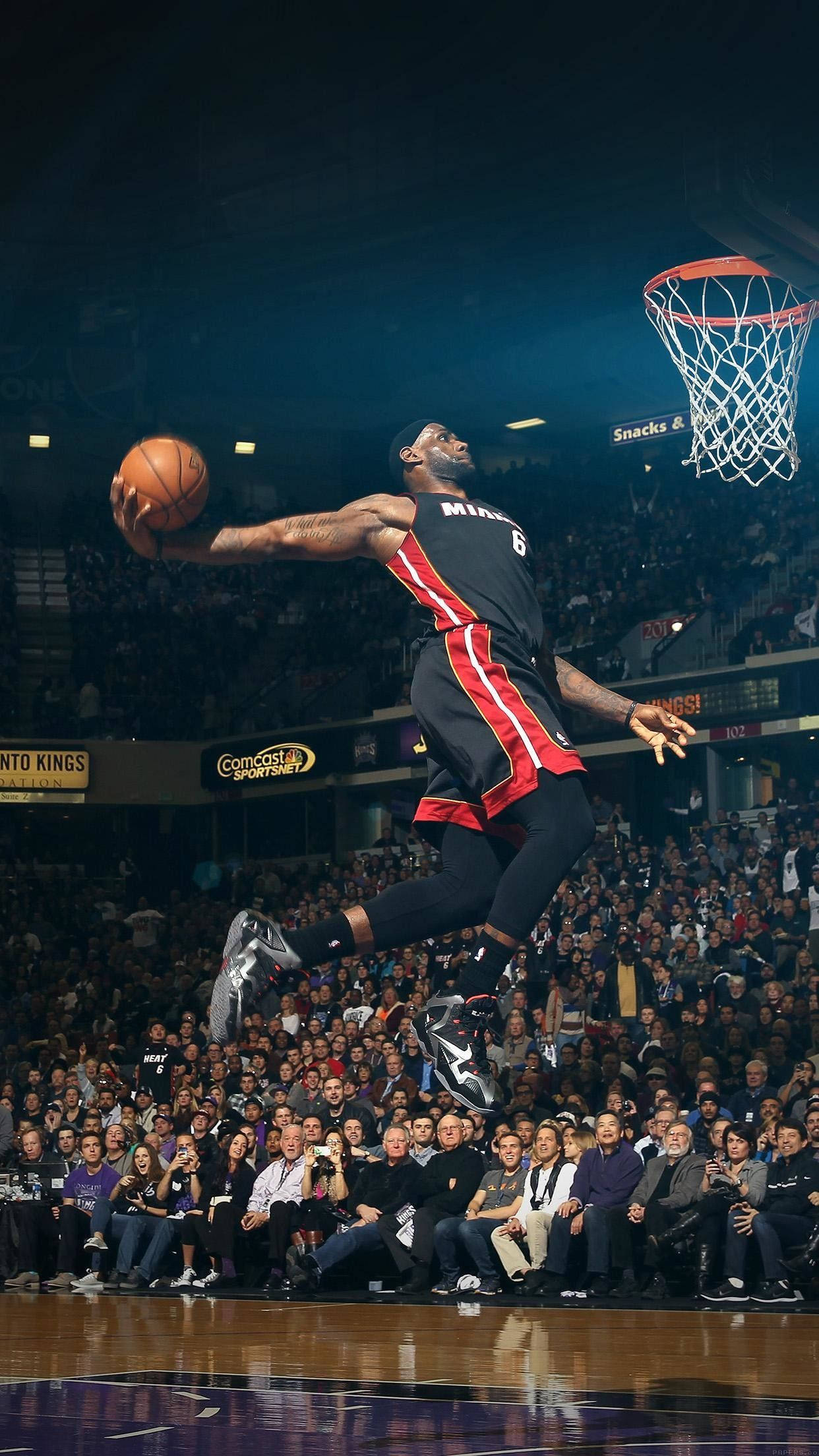 Lebron James Dunking Wallpapers