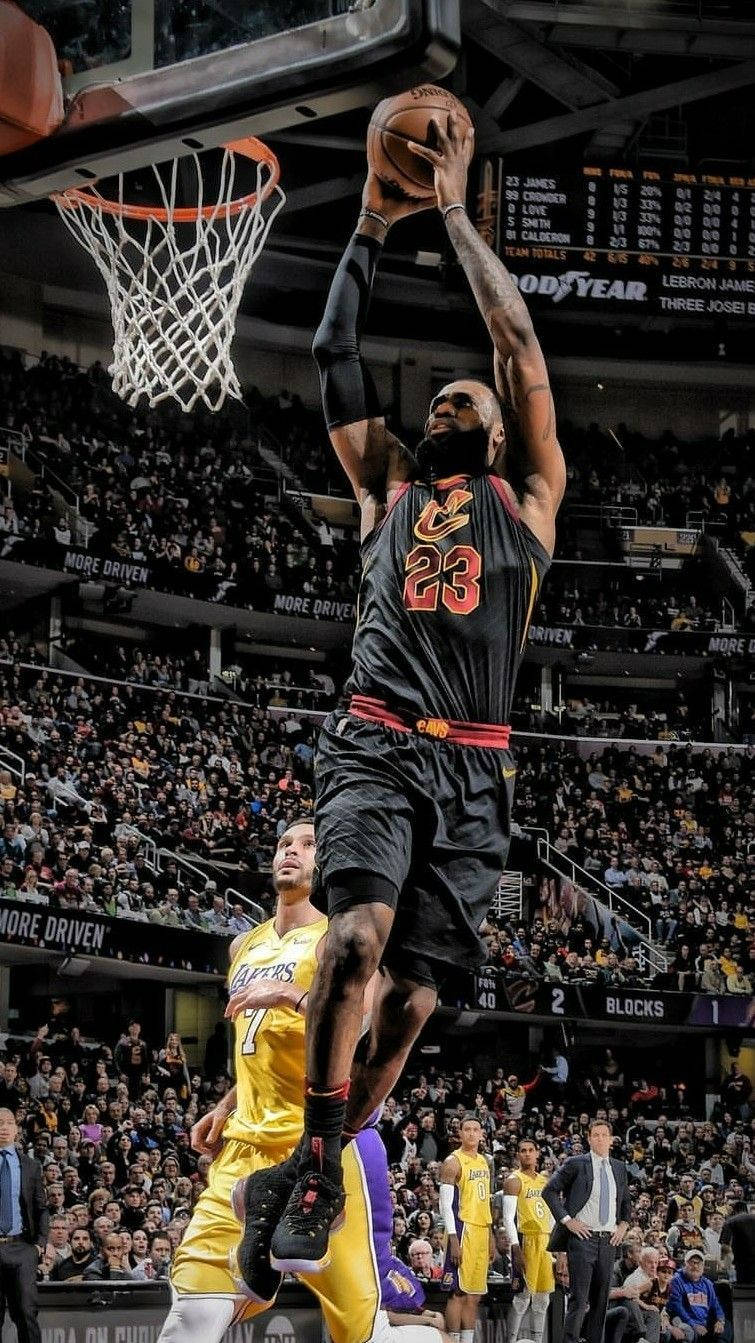 Lebron James Dunking Wallpapers