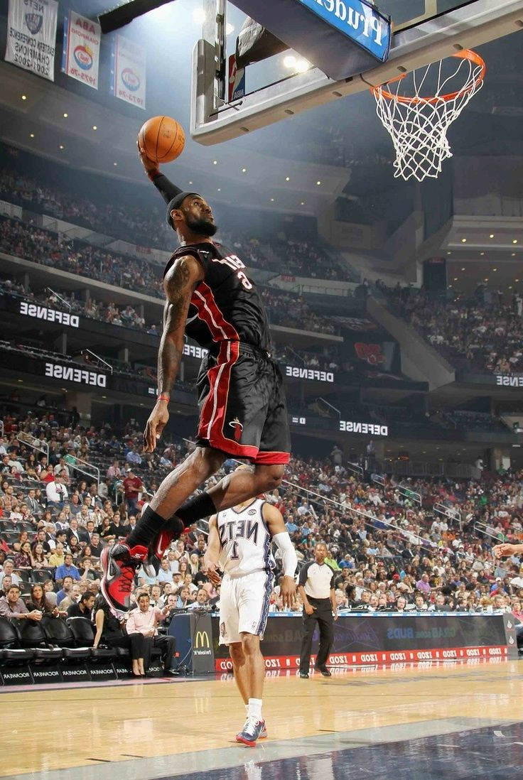 Lebron James Dunking Wallpapers