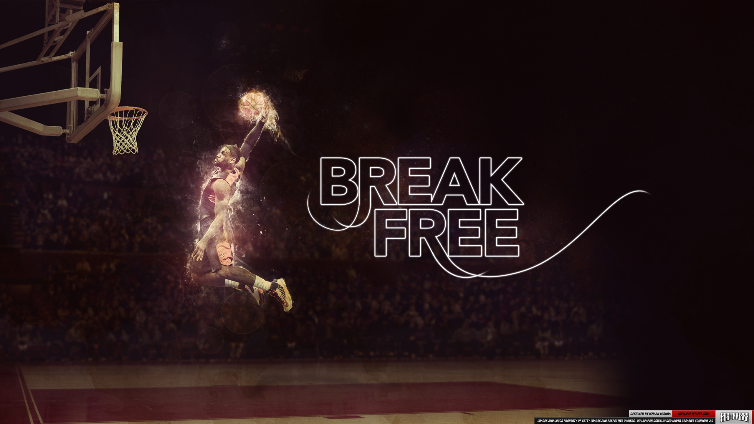 Lebron James Dunking Wallpapers