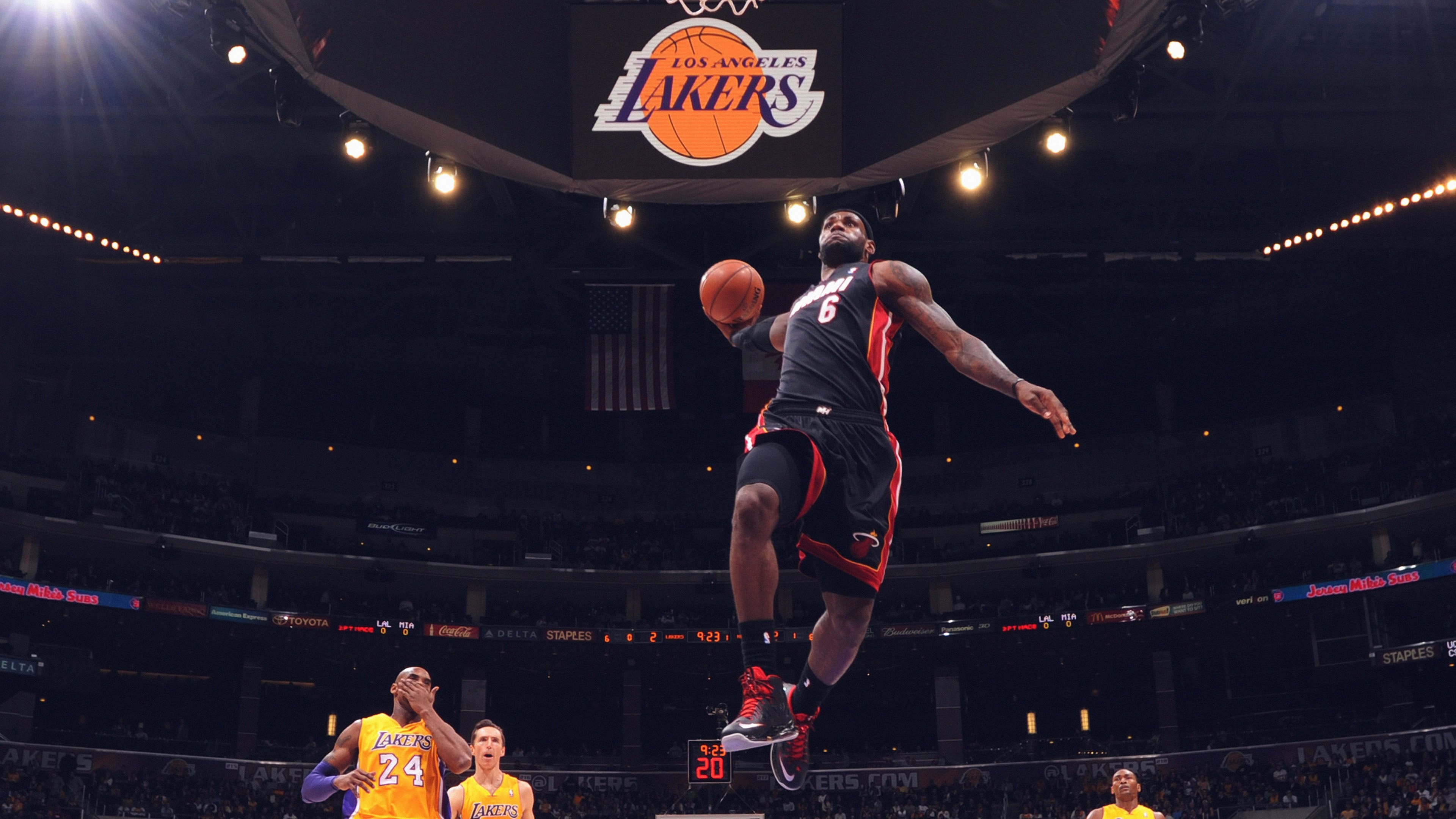 Lebron James Dunking Wallpapers