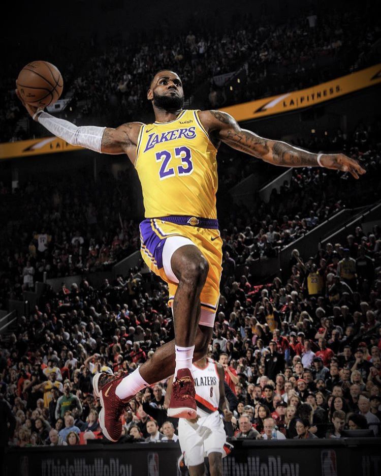 Lebron James Dunking Wallpapers