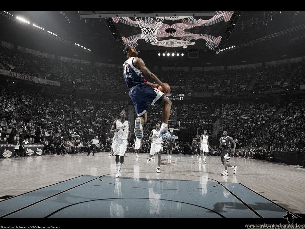 Lebron James Dunking Wallpapers