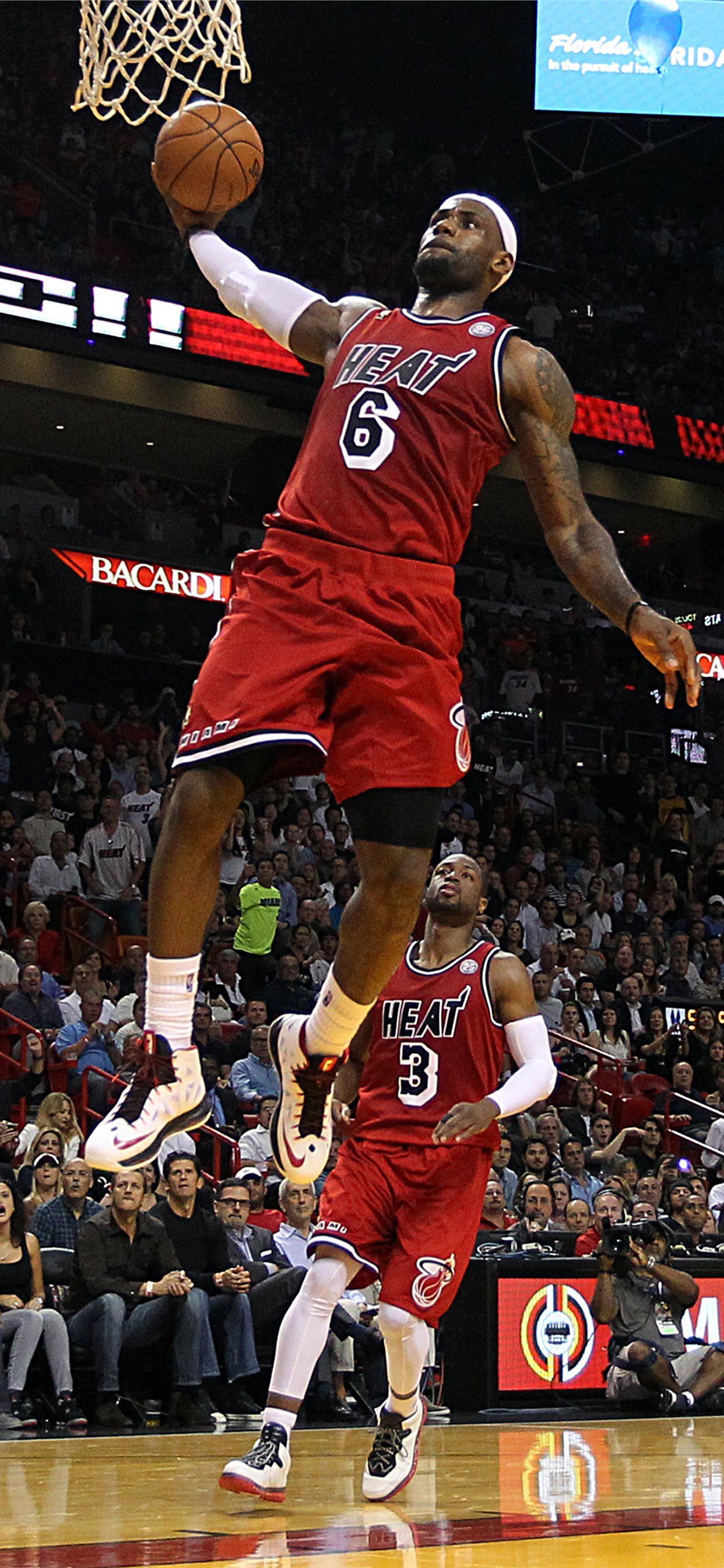 Lebron James Dwyane Wade Alley Oop Wallpapers