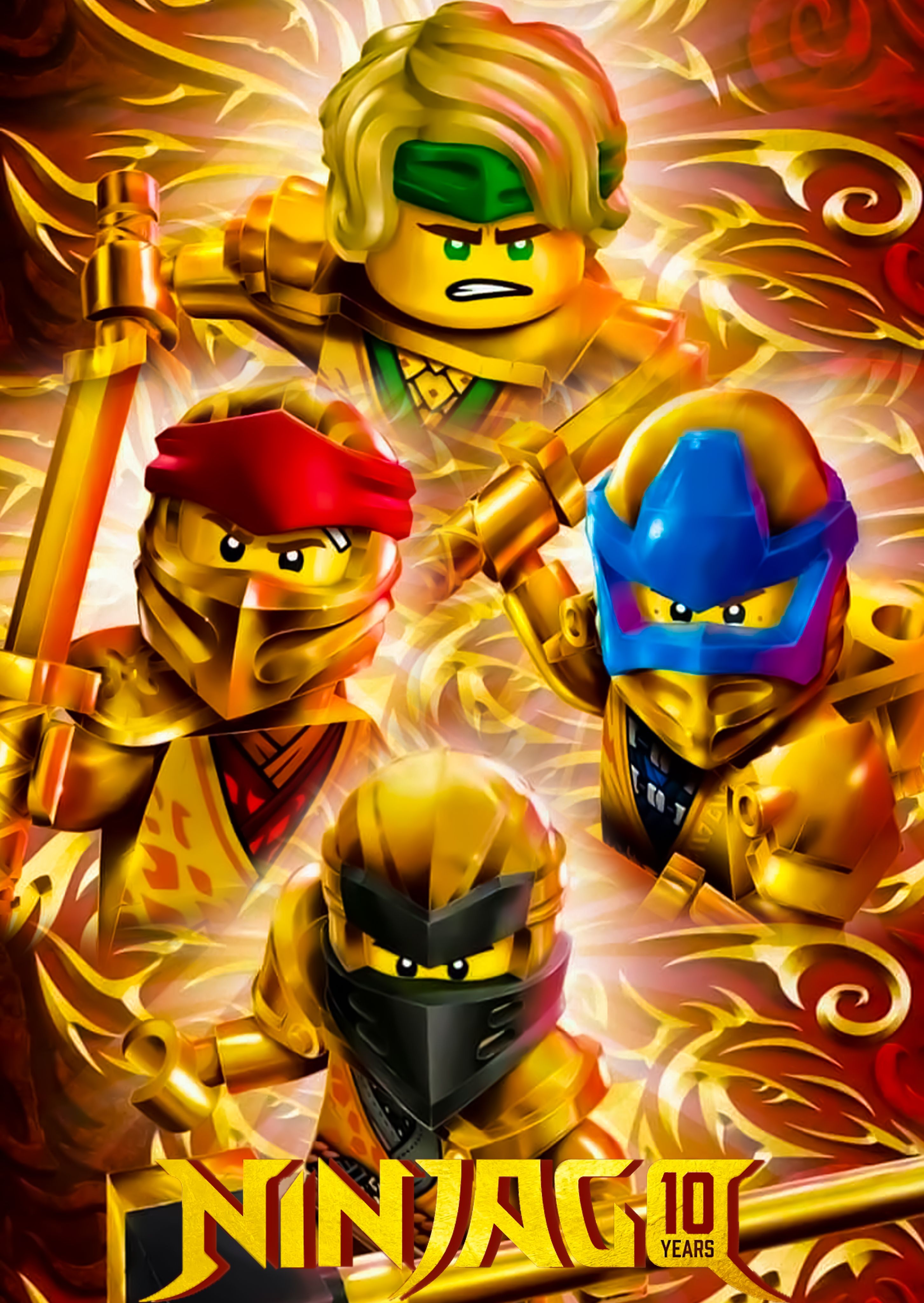 Lego Ninjago Golden Ninja Wallpapers