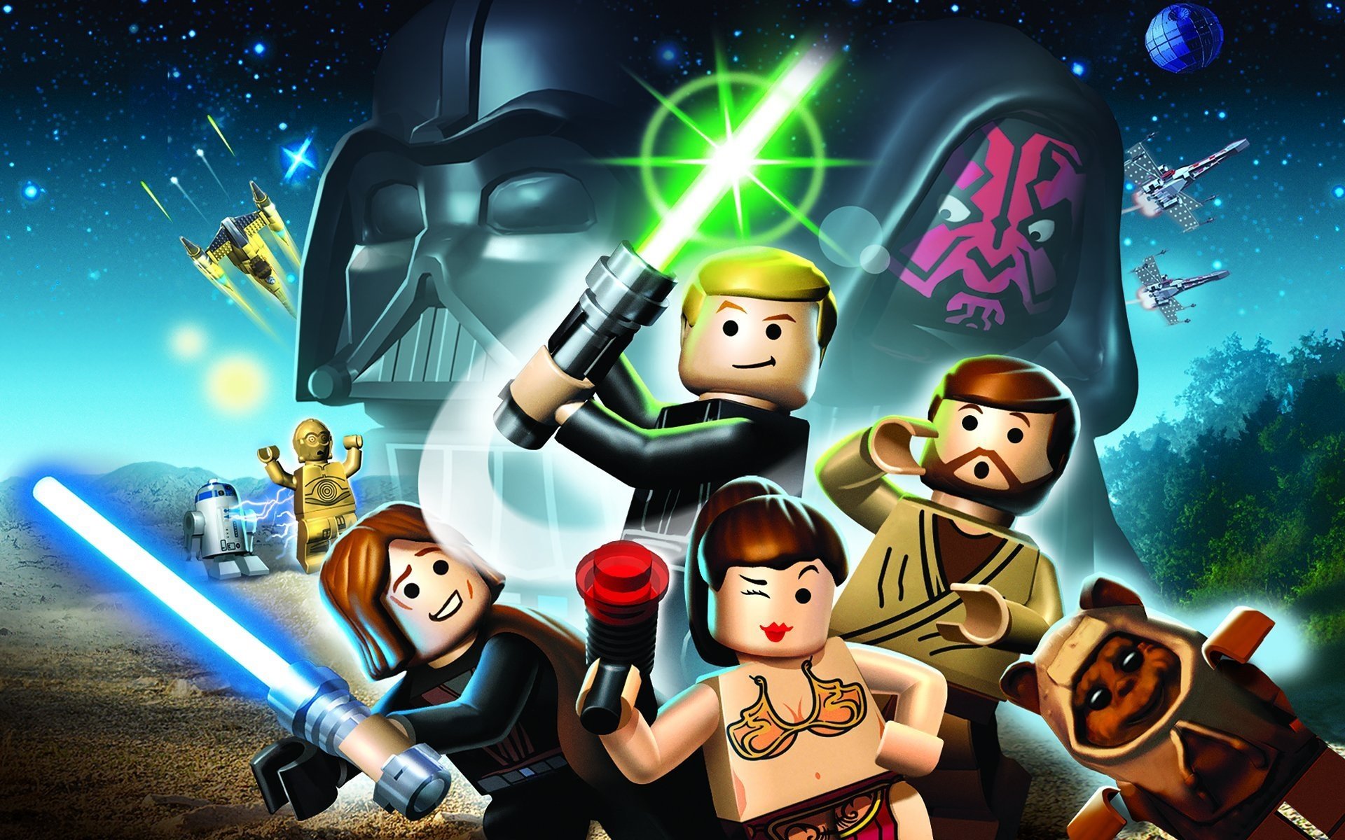 Lego Star Wars The Complete Saga Wallpapers