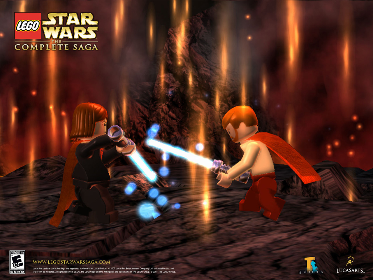 Lego Star Wars The Complete Saga Wallpapers