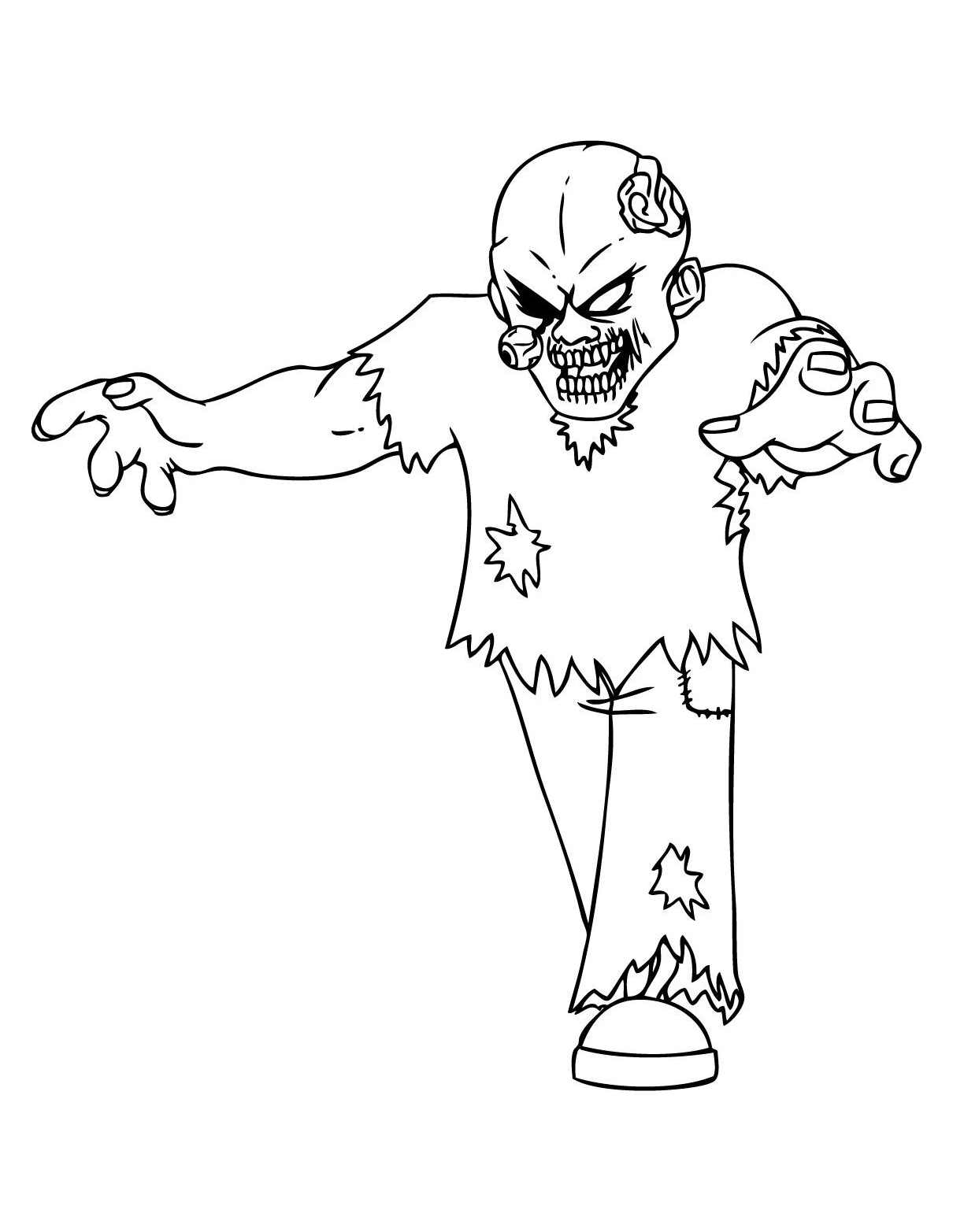 Lego Zombie Coloring Pages Wallpapers