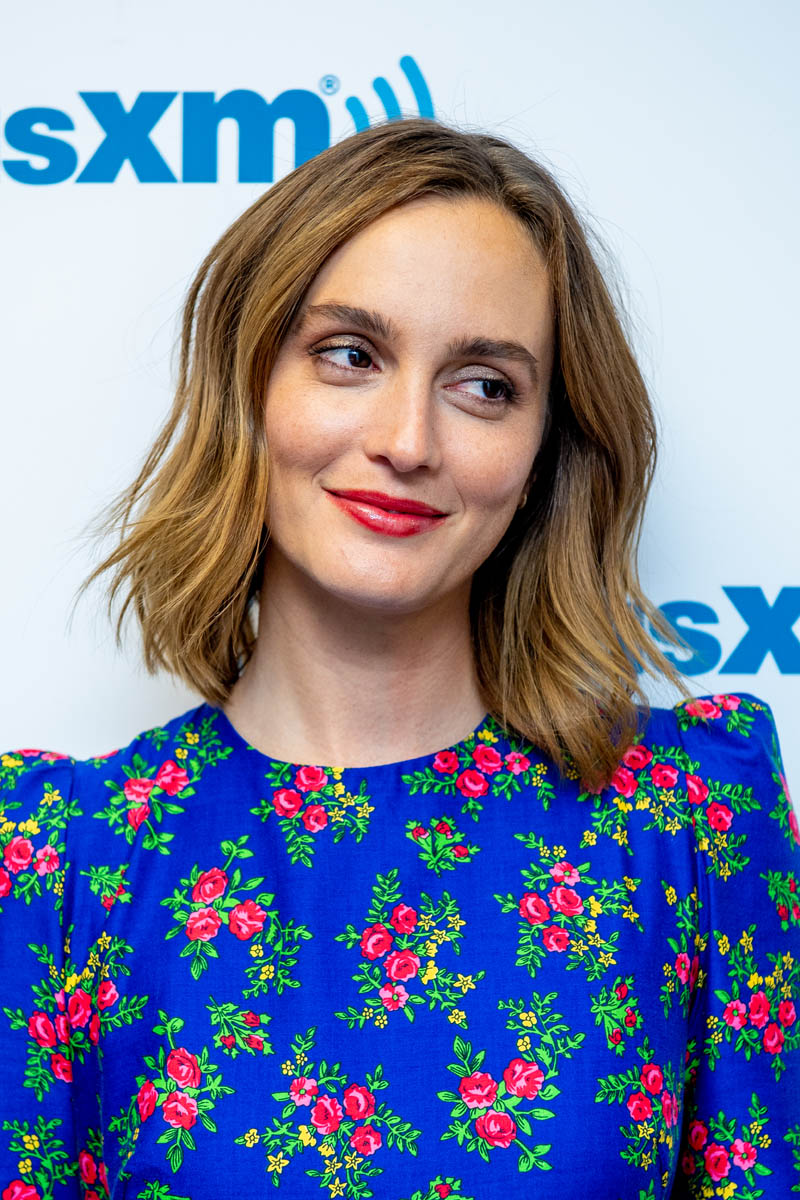 Leighton Meester AOL Build Portrait 2018 Wallpapers