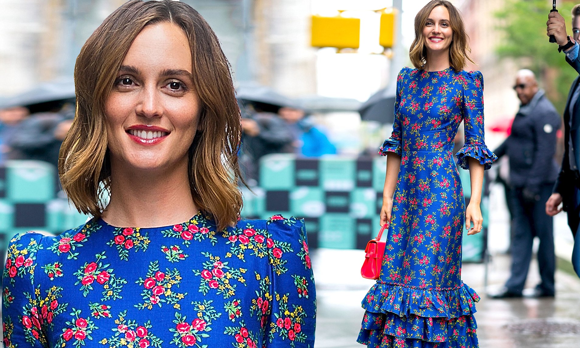 Leighton Meester AOL Build Portrait 2018 Wallpapers