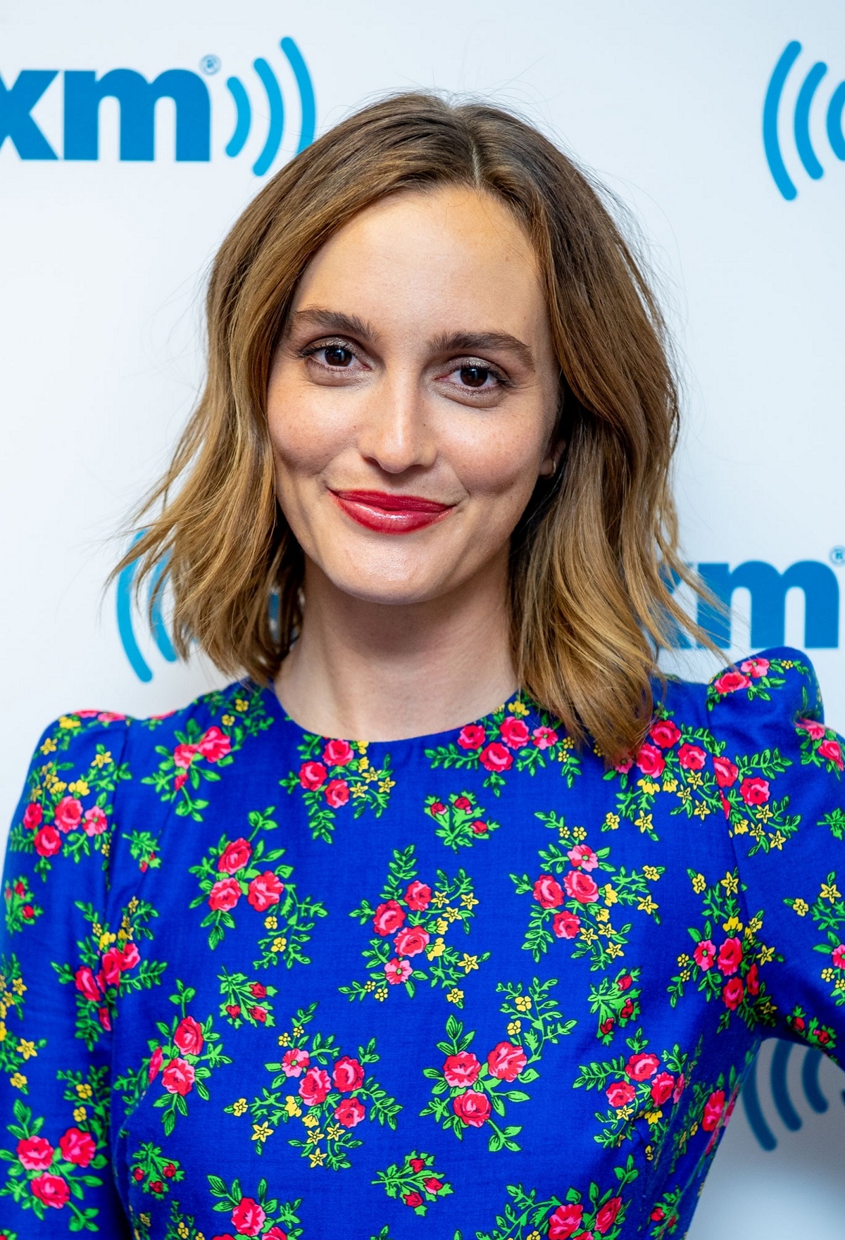 Leighton Meester AOL Build Portrait Wallpapers