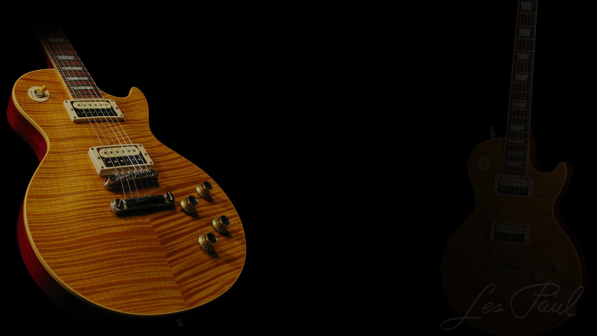 Les Paul Electric Guitar Wallpapers