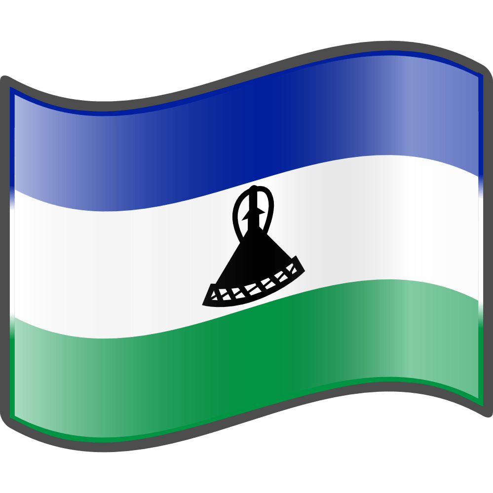 Lesotho Flag Wallpapers