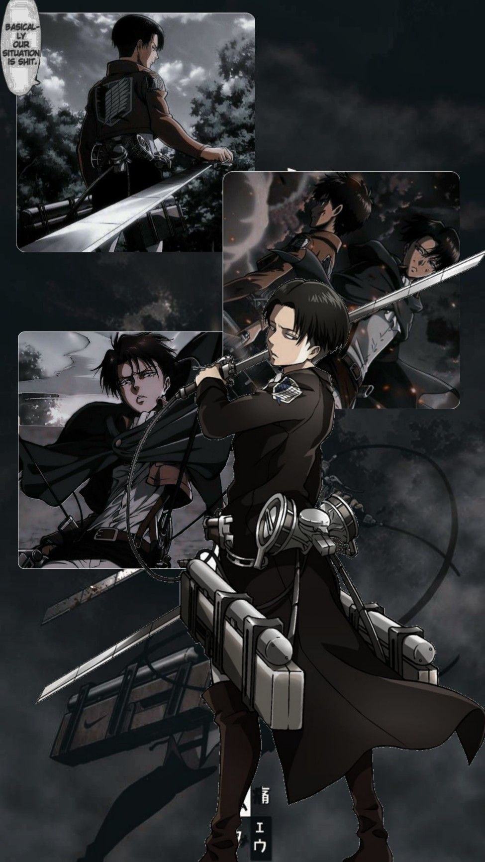 Levi Ackerman Aesthetic Wallpapers