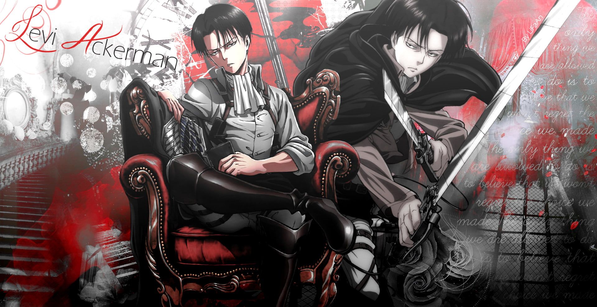 Levi Ackerman Aot Wallpapers