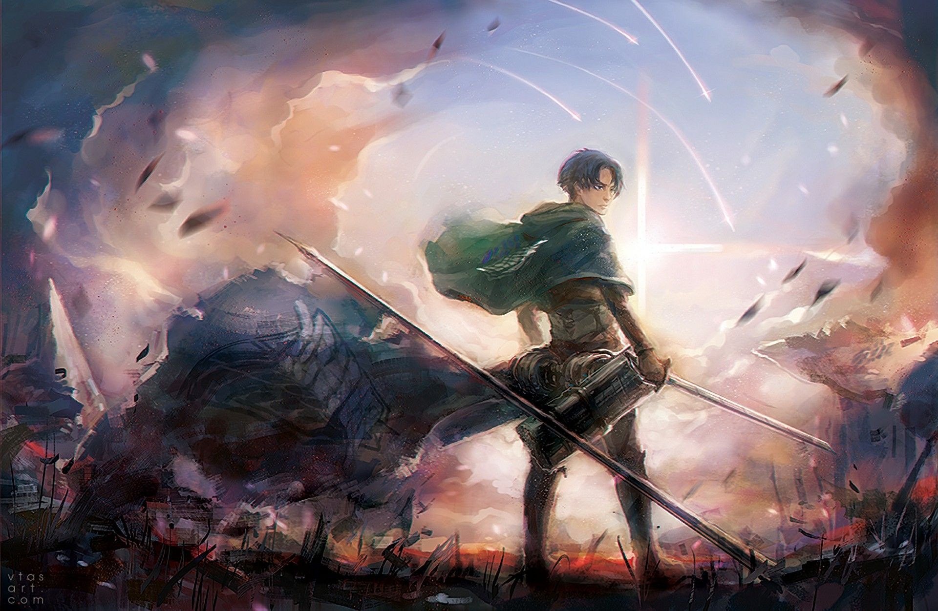 Levi Ackerman Aot Wallpapers