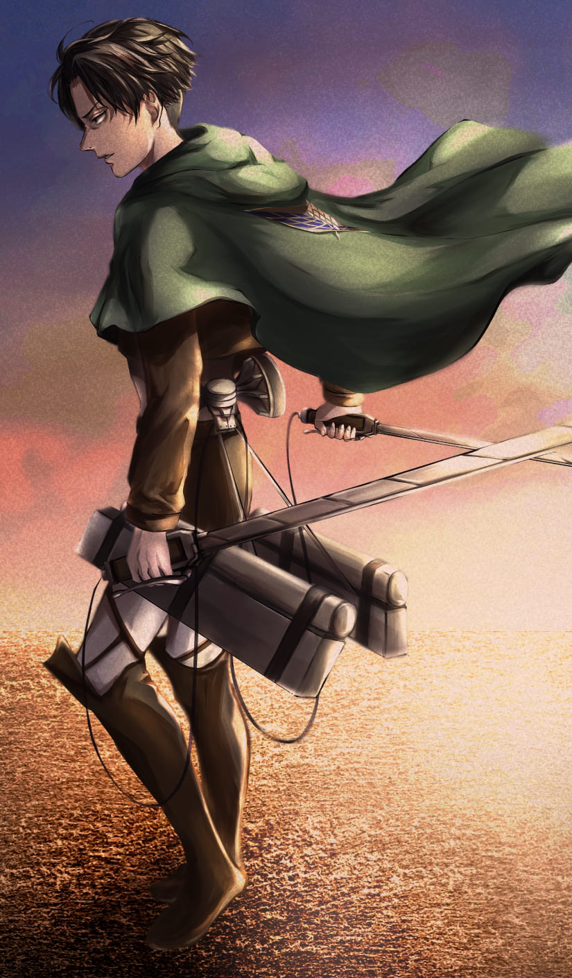 Levi Ackerman Aot Wallpapers