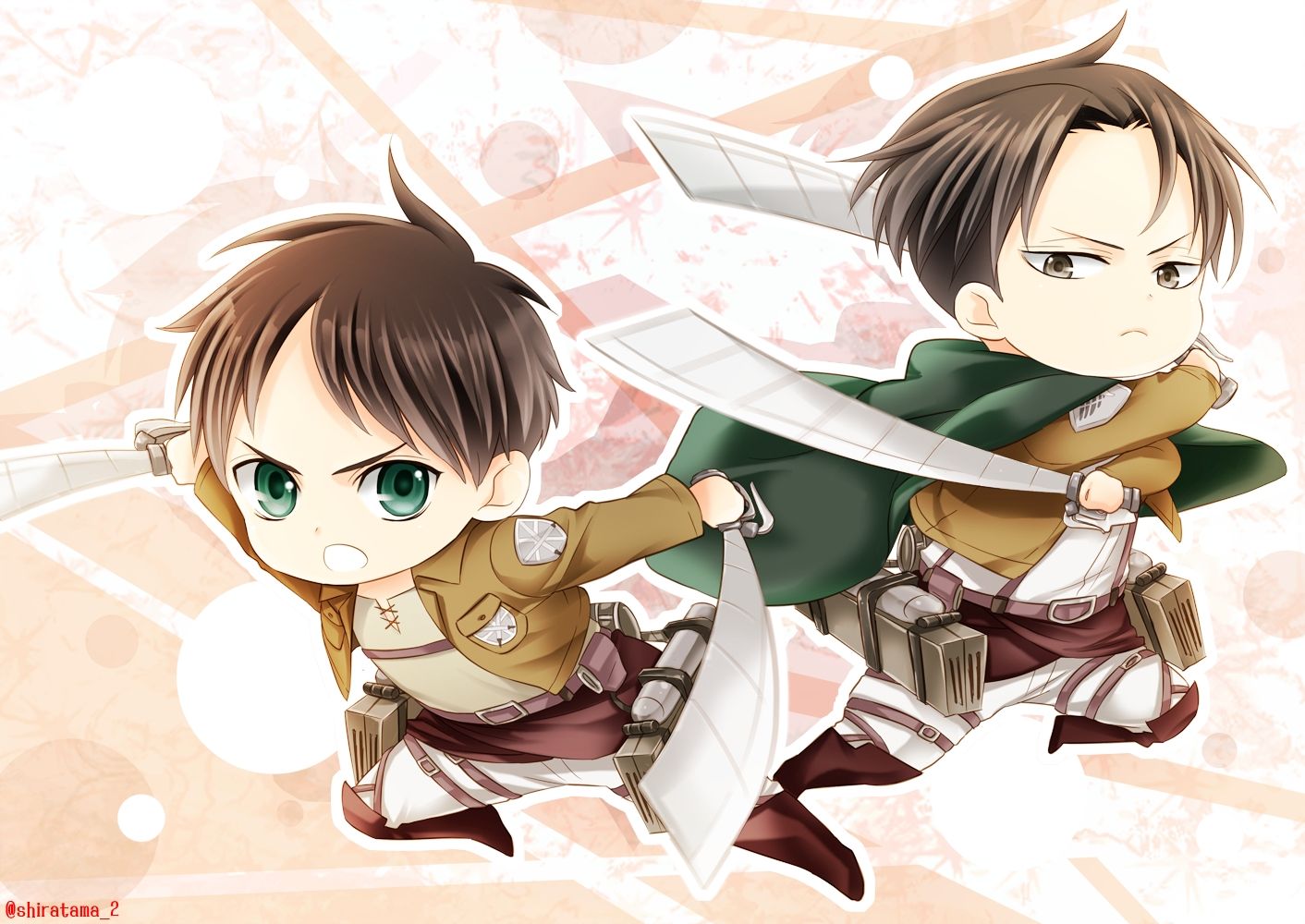 Levi And Eren Wallpapers