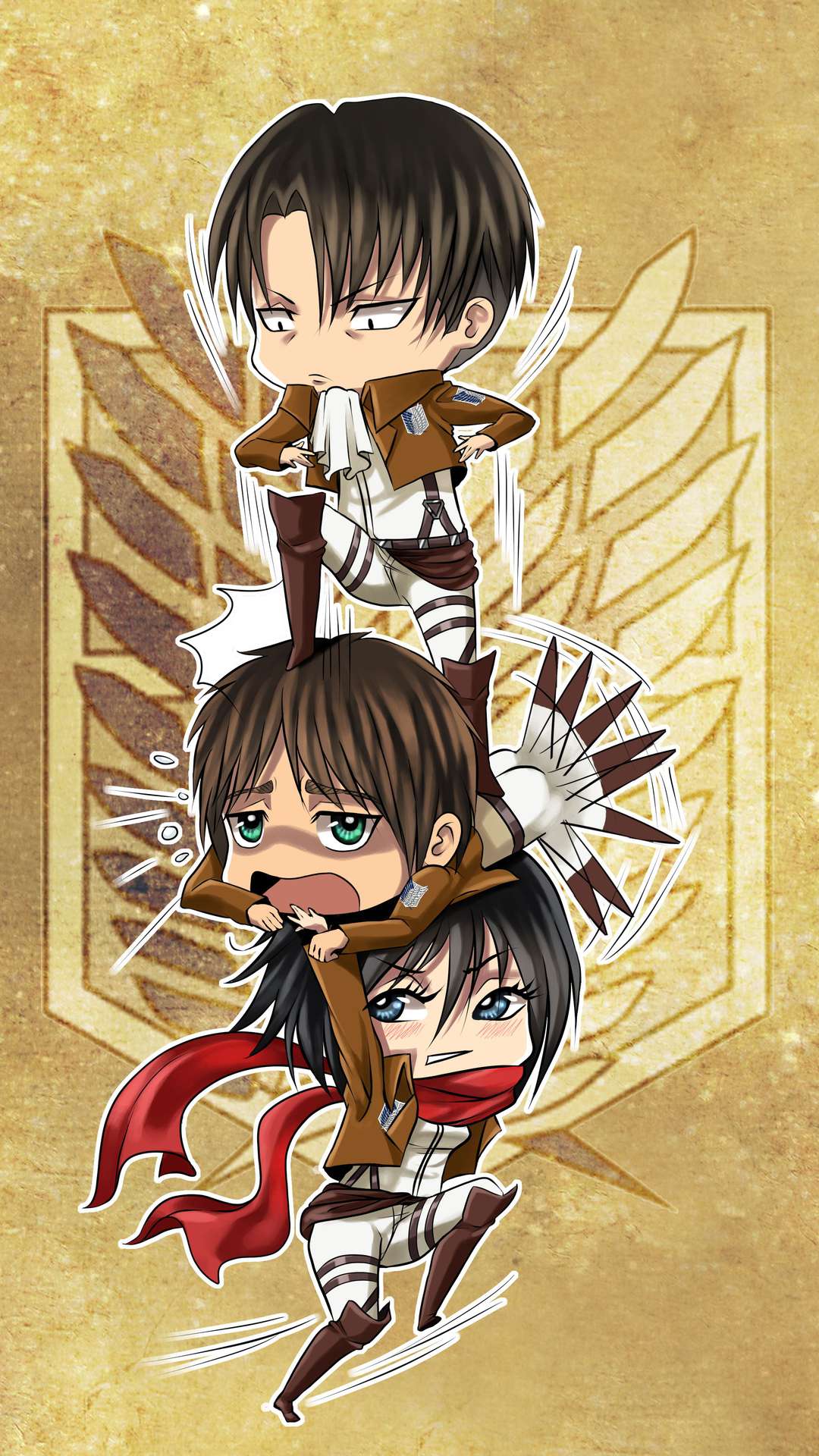 Levi Chibi Wallpapers