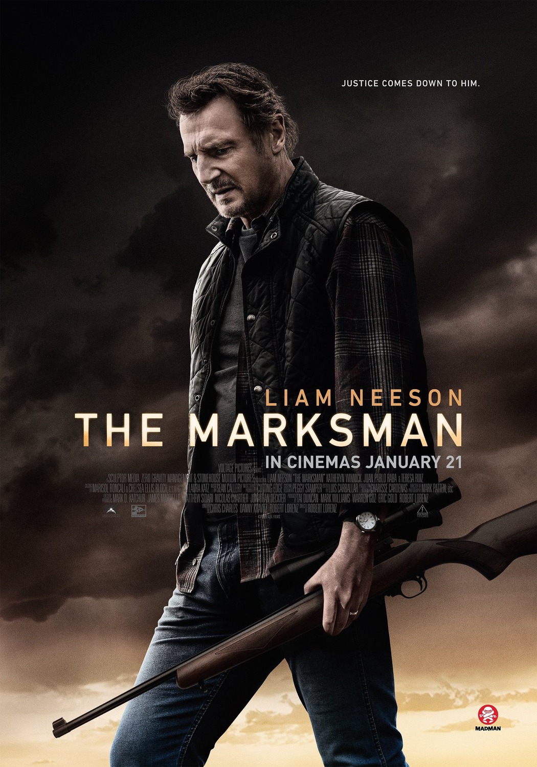 Liam Neeson In The Marksman Wallpapers