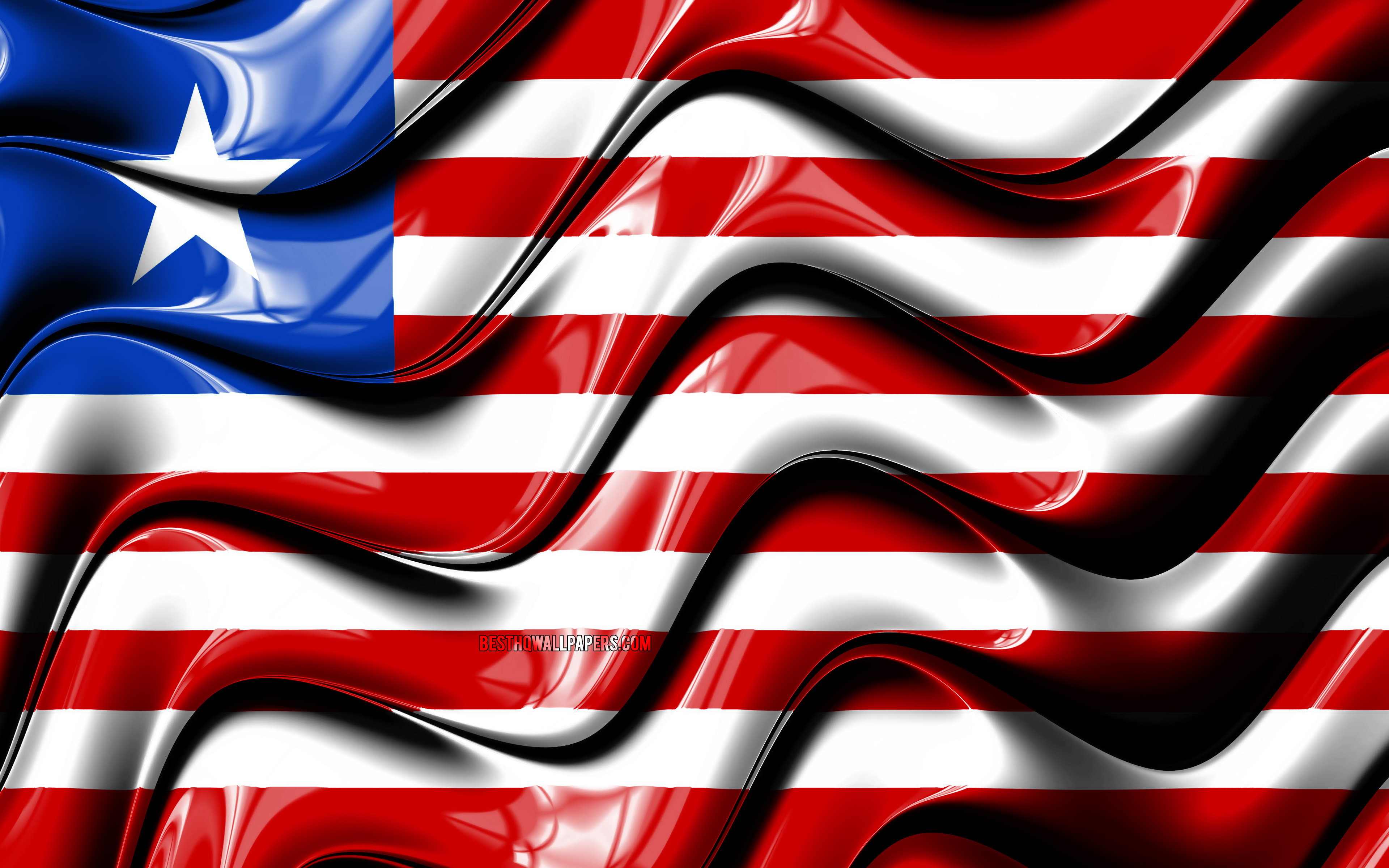 Liberia Flag Wallpapers