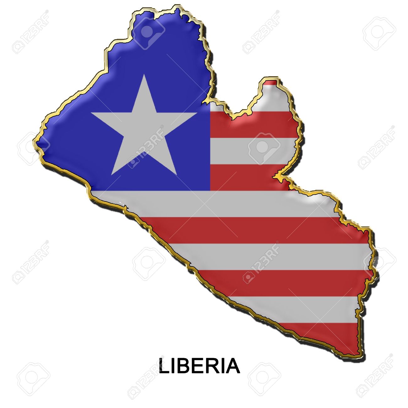 Liberia Flag Wallpapers