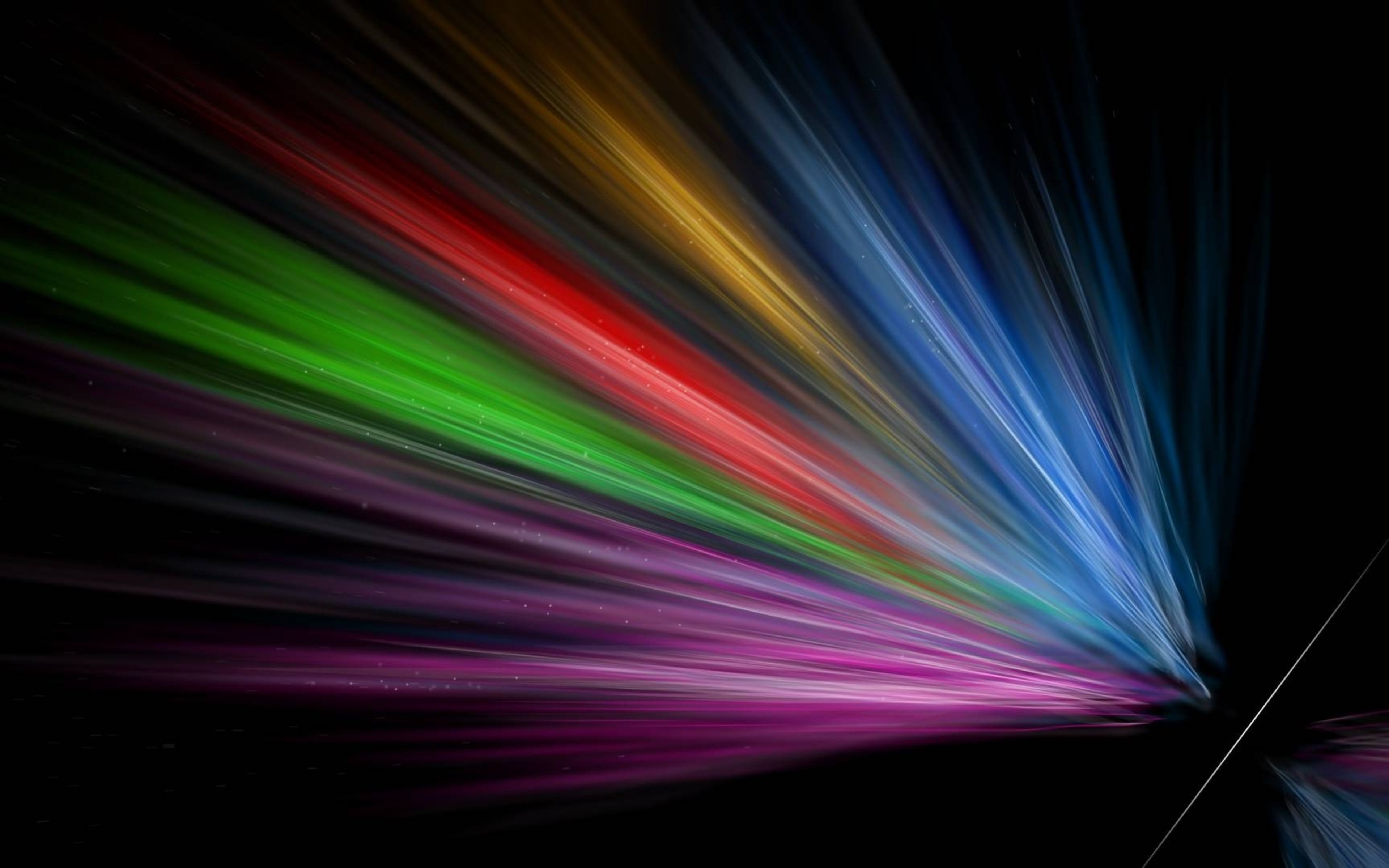 Light Beam Rainbow Wallpapers