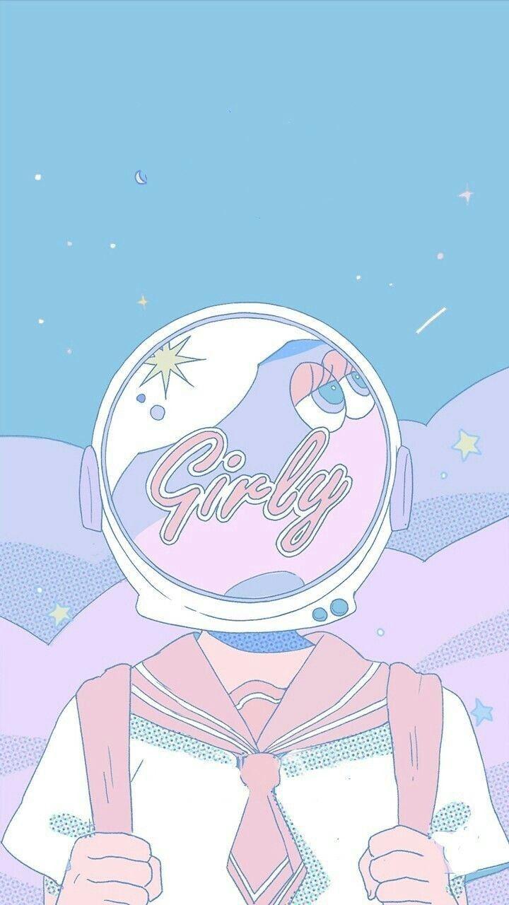 Light Blue Anime Aesthetic Wallpapers