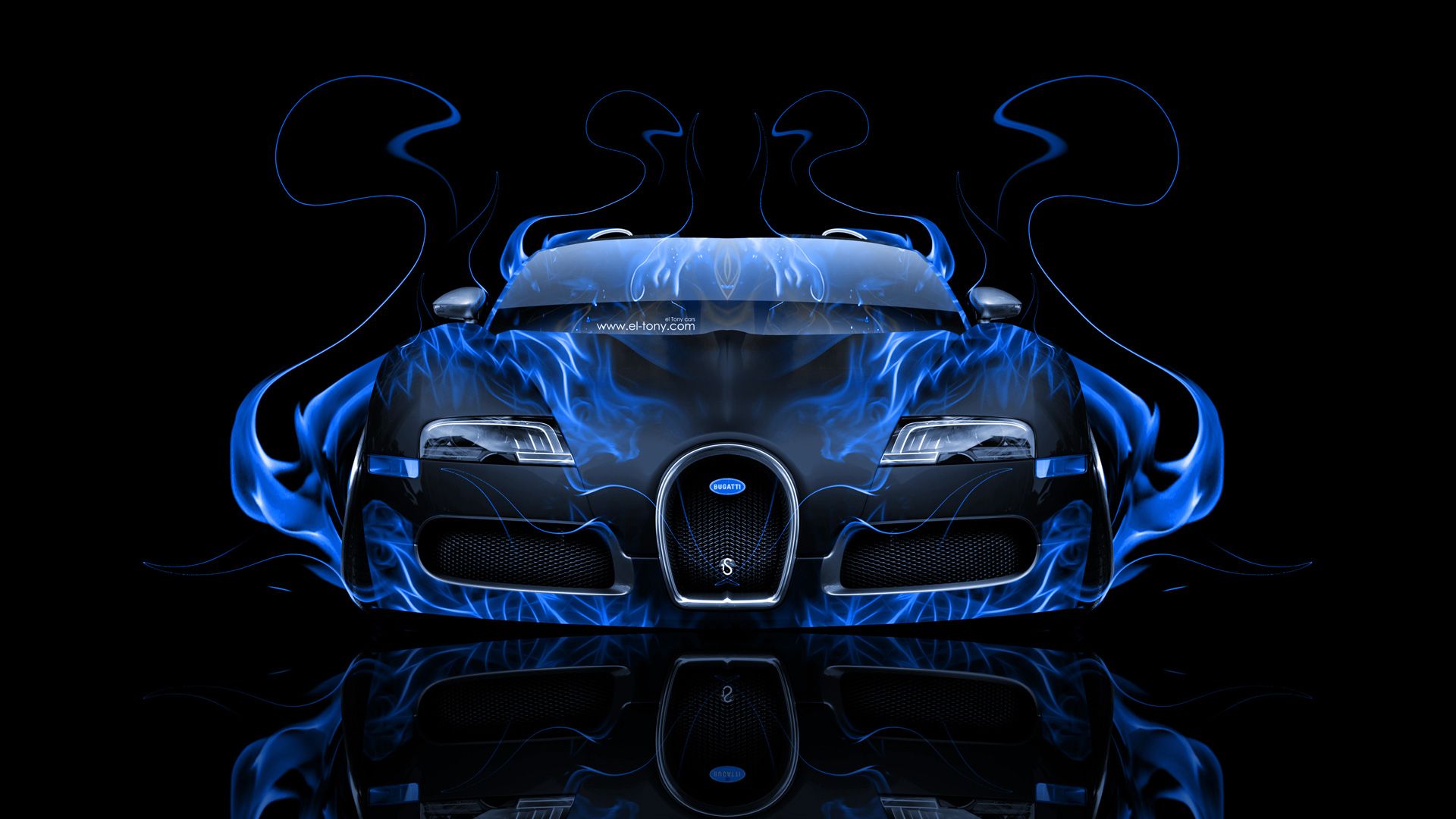 Light Blue Bugatti Wallpapers