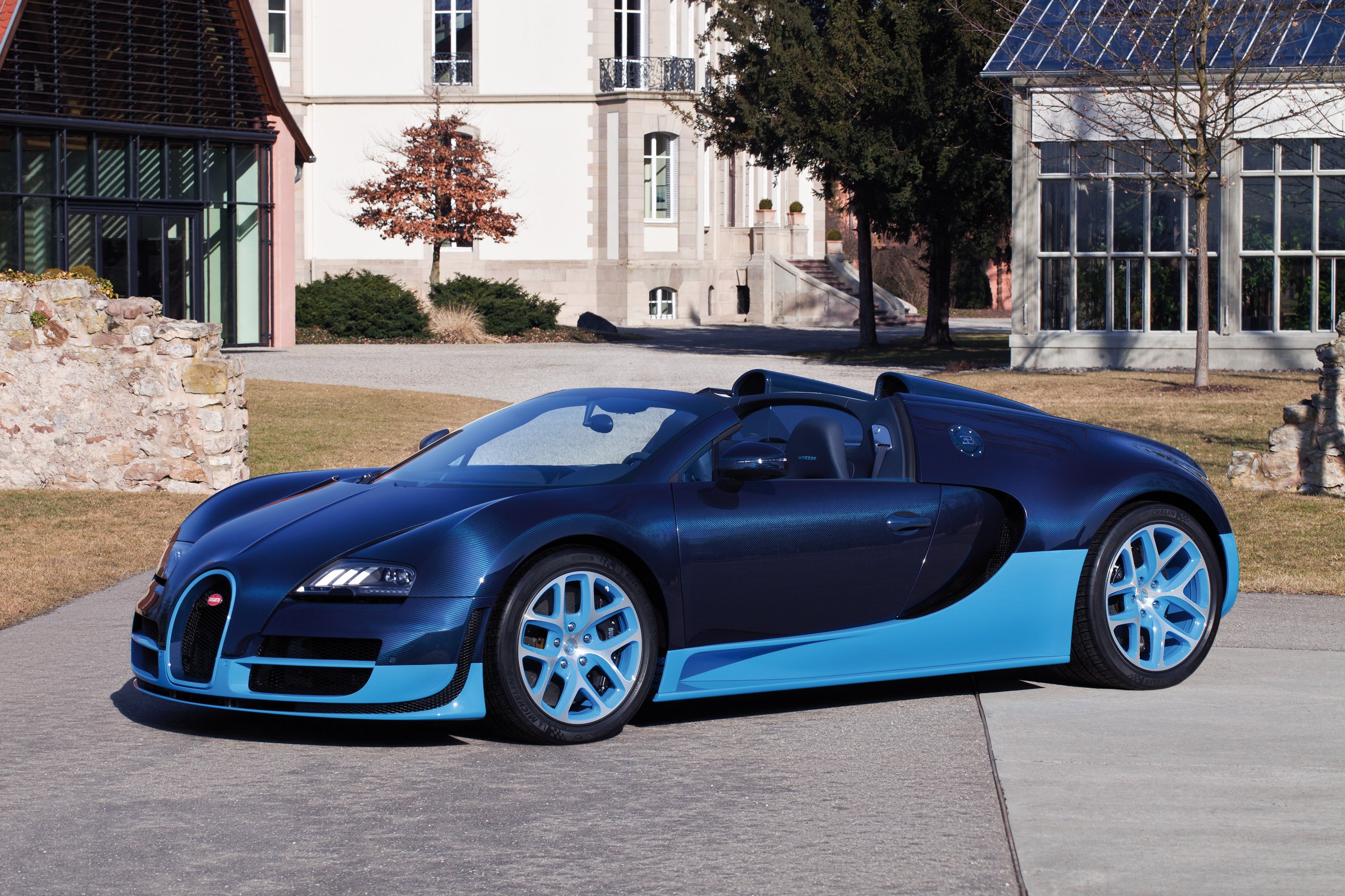 Light Blue Bugatti Wallpapers