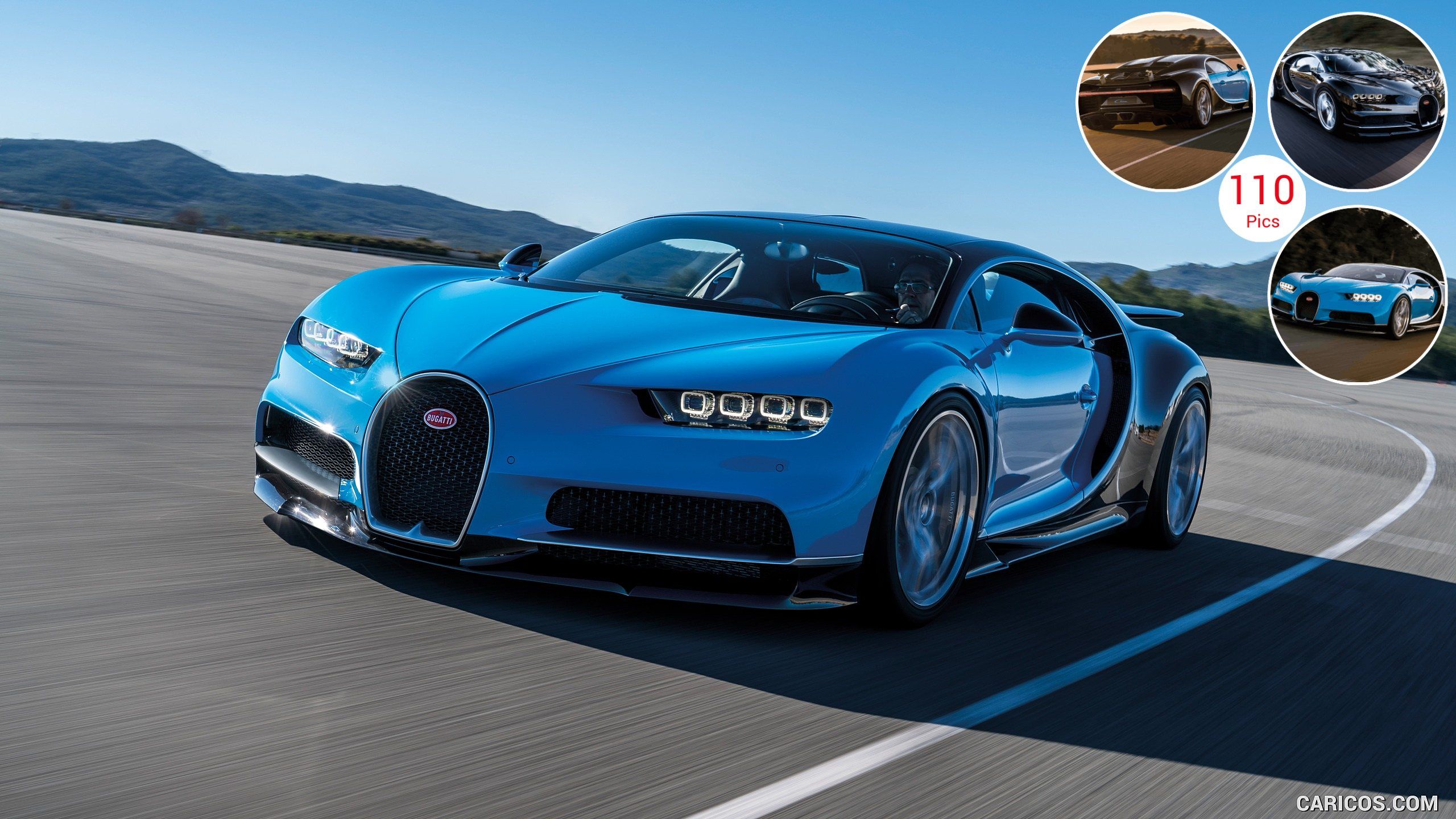 Light Blue Bugatti Wallpapers