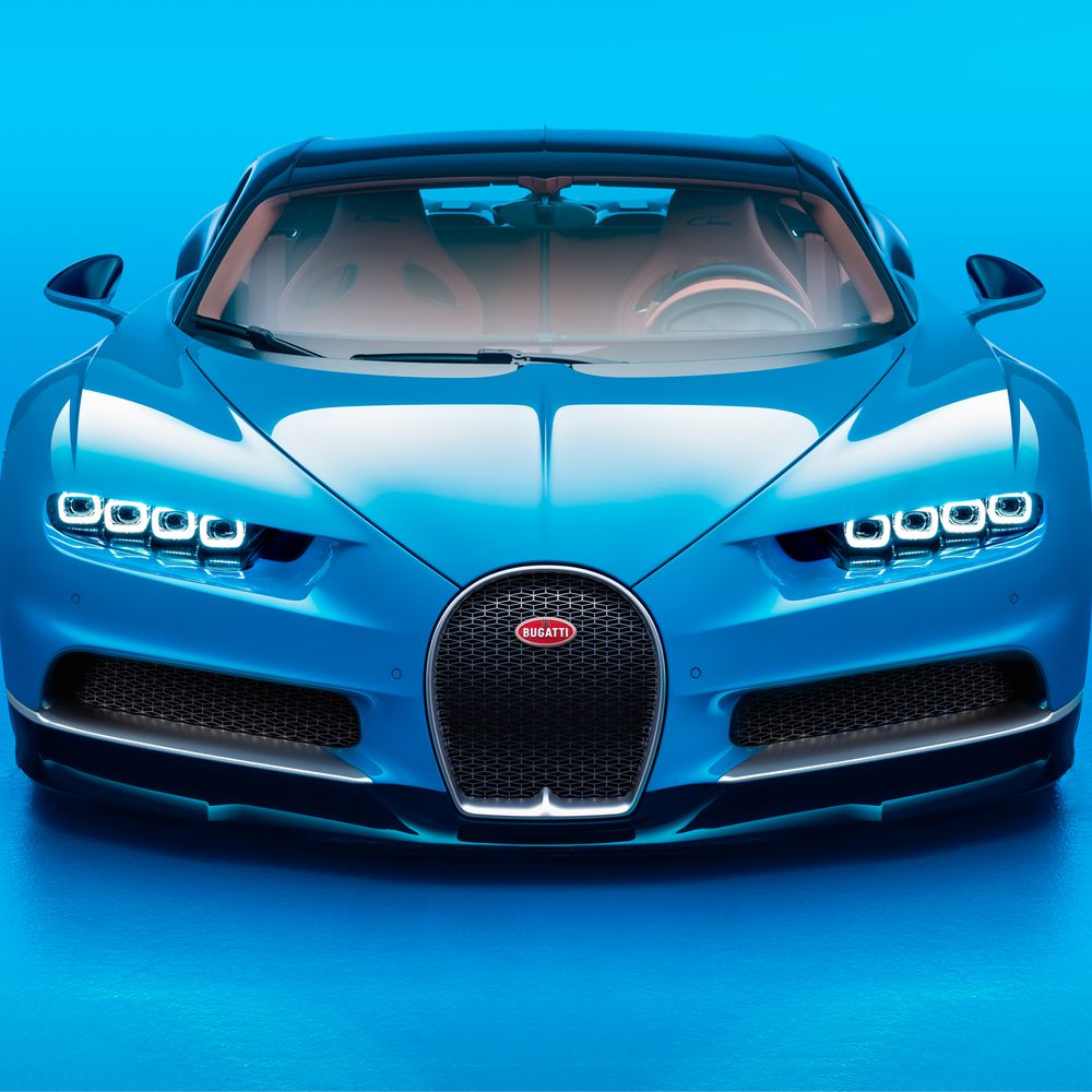 Light Blue Bugatti Wallpapers