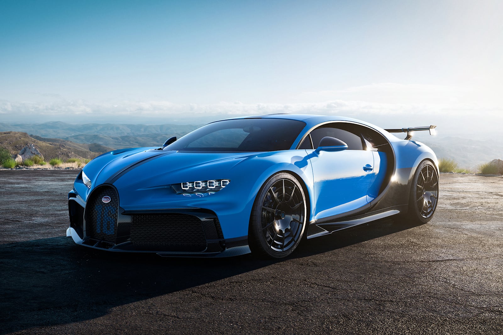 Light Blue Bugatti Wallpapers