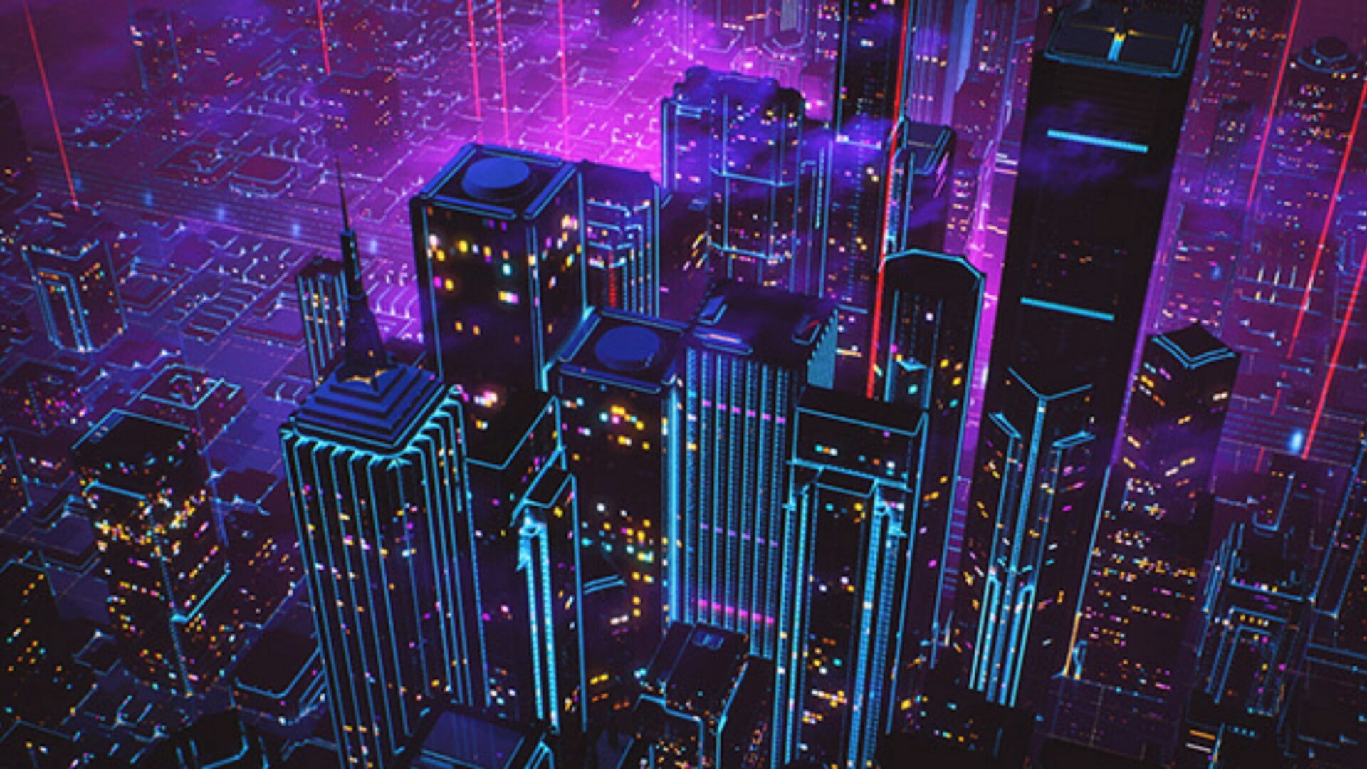 Light City Artwork Wallpapers