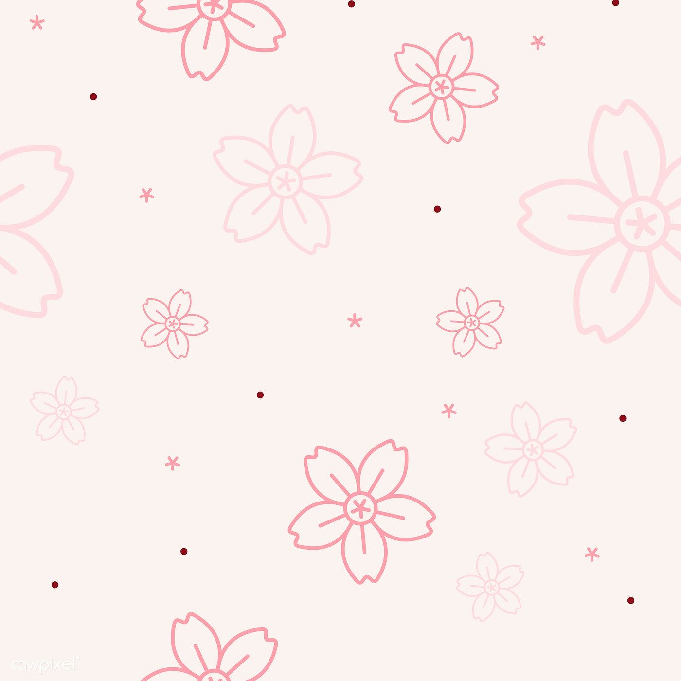 Light Floral Background