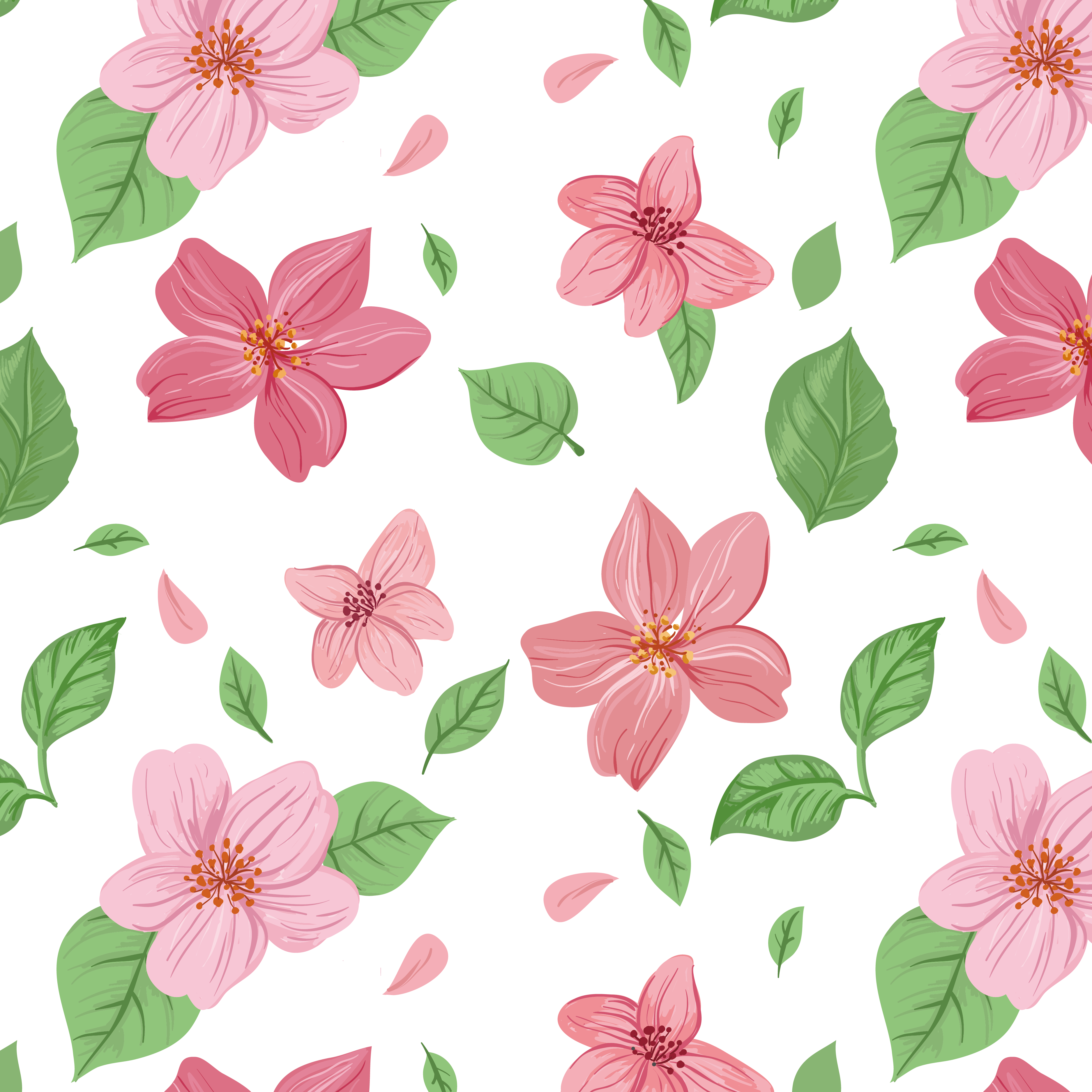 Light Floral Background