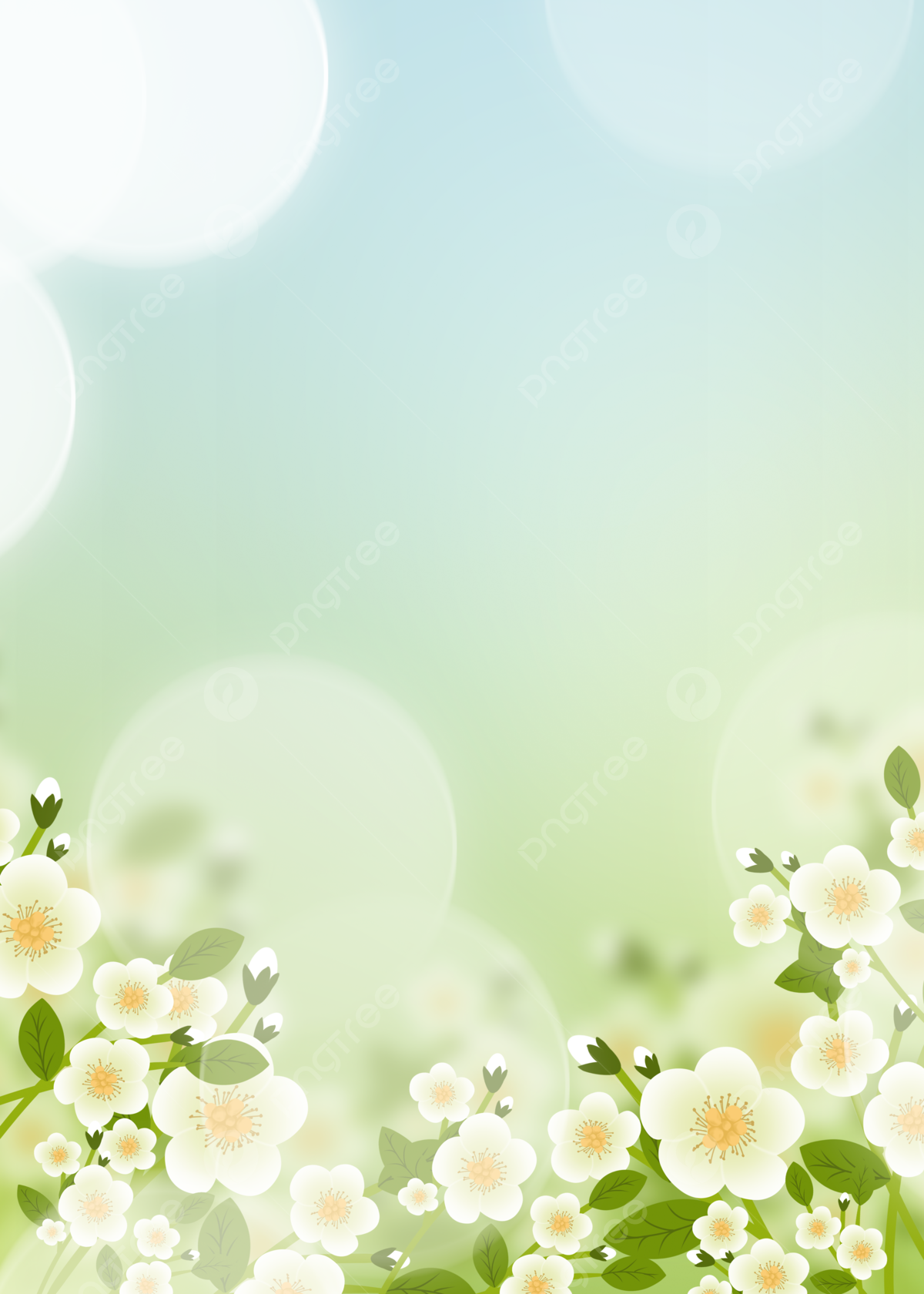 Light Flower Background