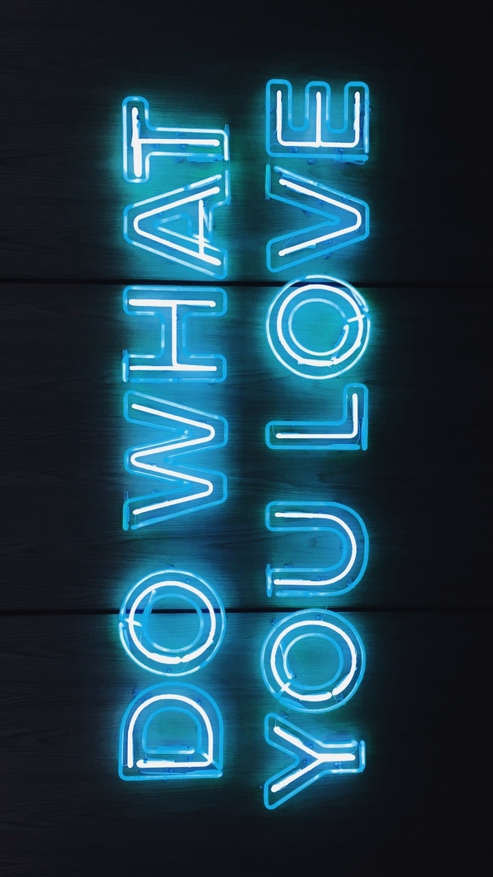 Light Neon Blue Aesthetic Wallpapers