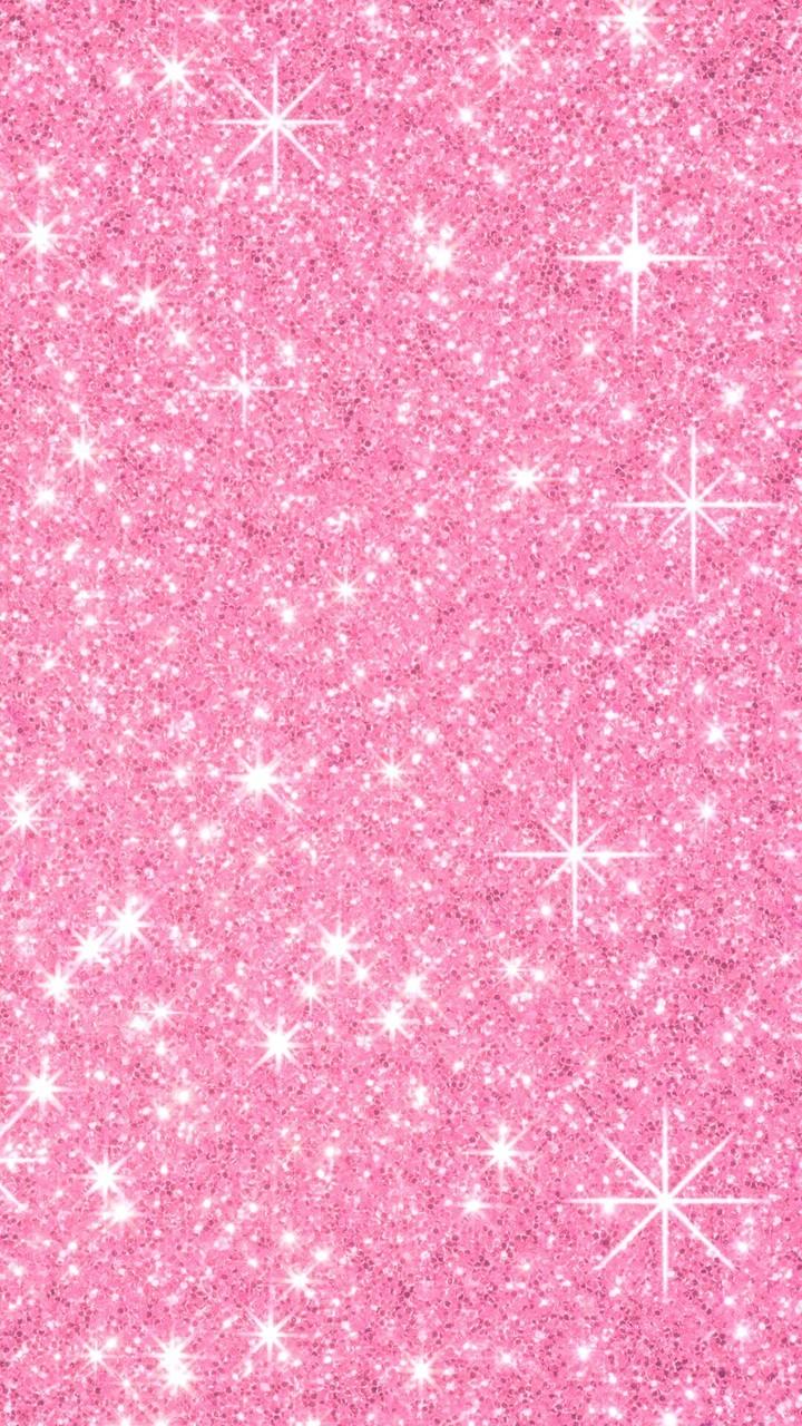 Light Pink Glitter Background