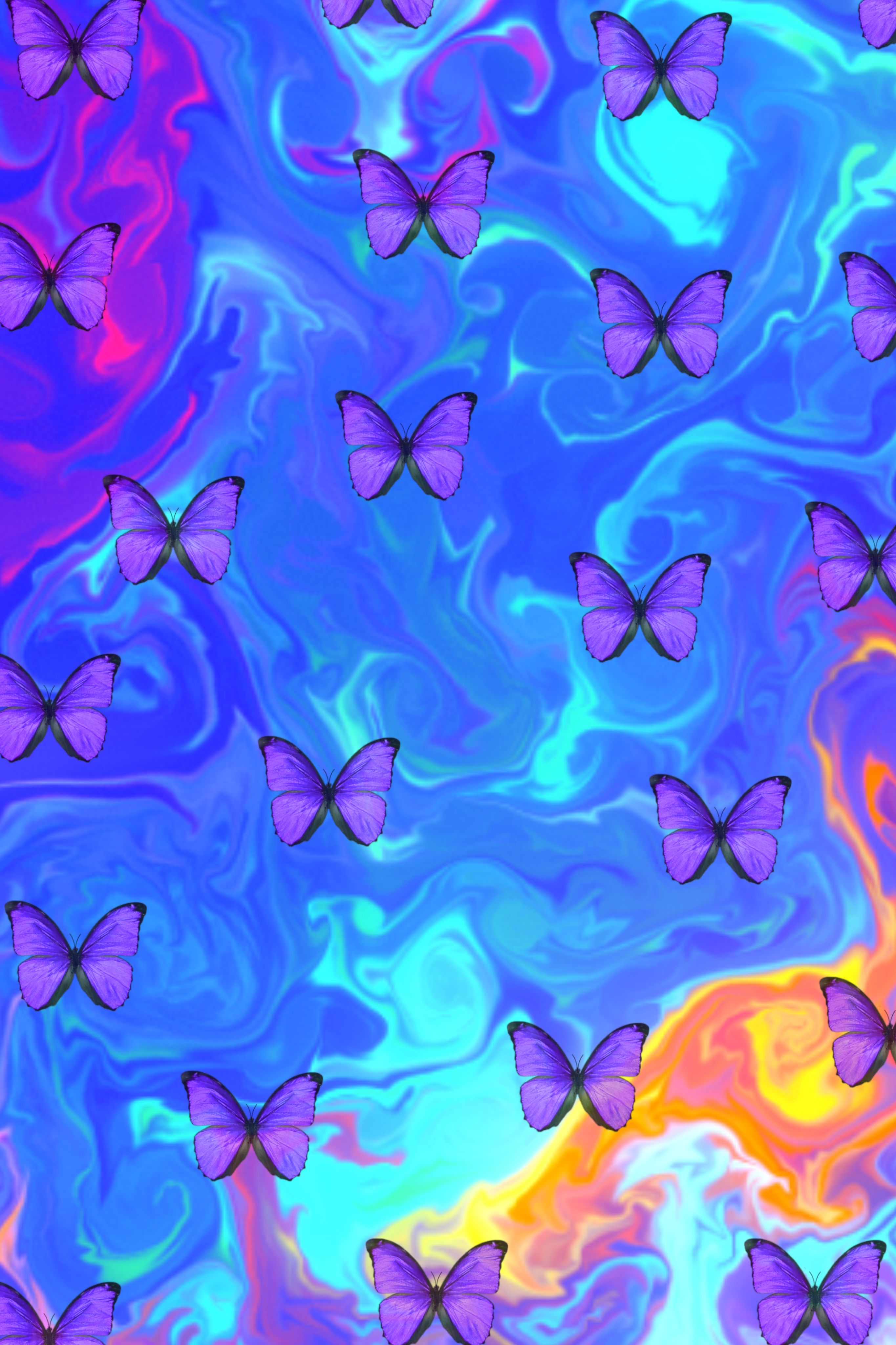 Light Purple Butterfly Wallpapers