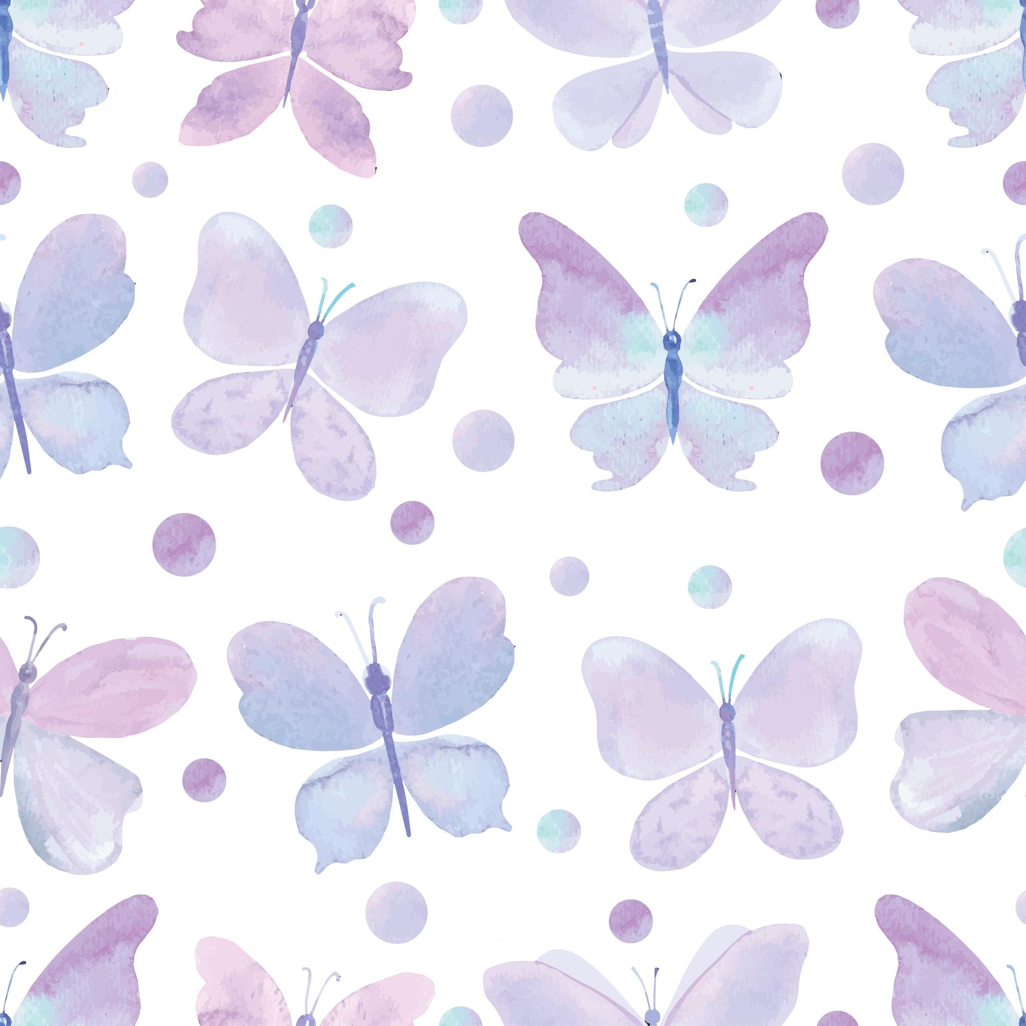 Light Purple Butterfly Wallpapers