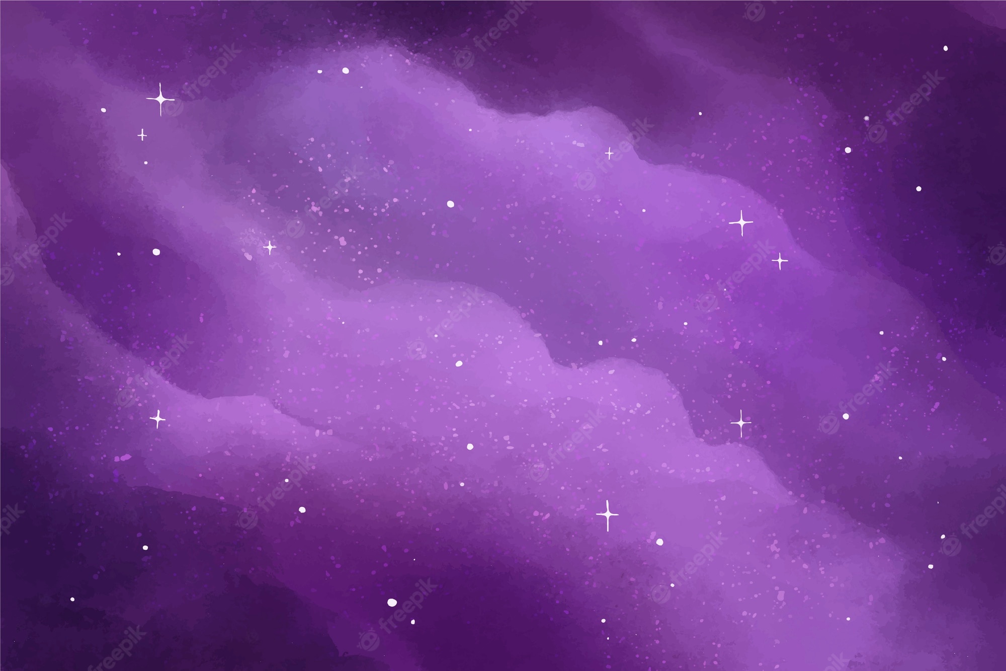 Light Purple Galaxy Background