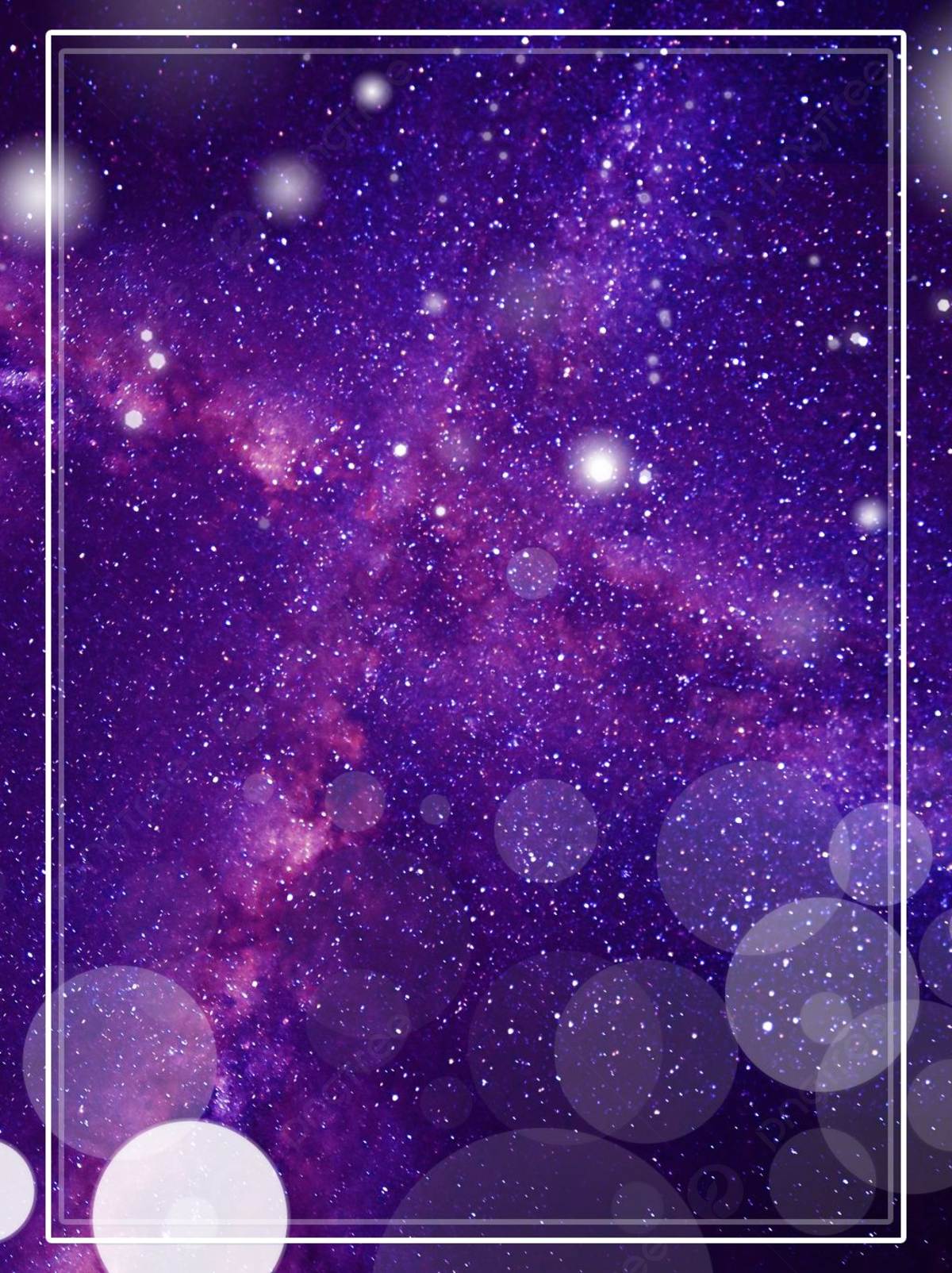 Light Purple Galaxy Background